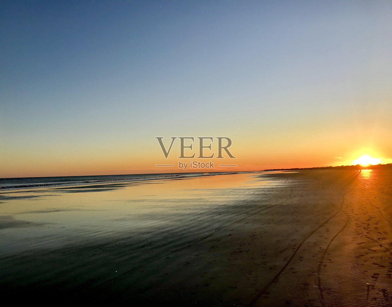 日落照片摄影图片