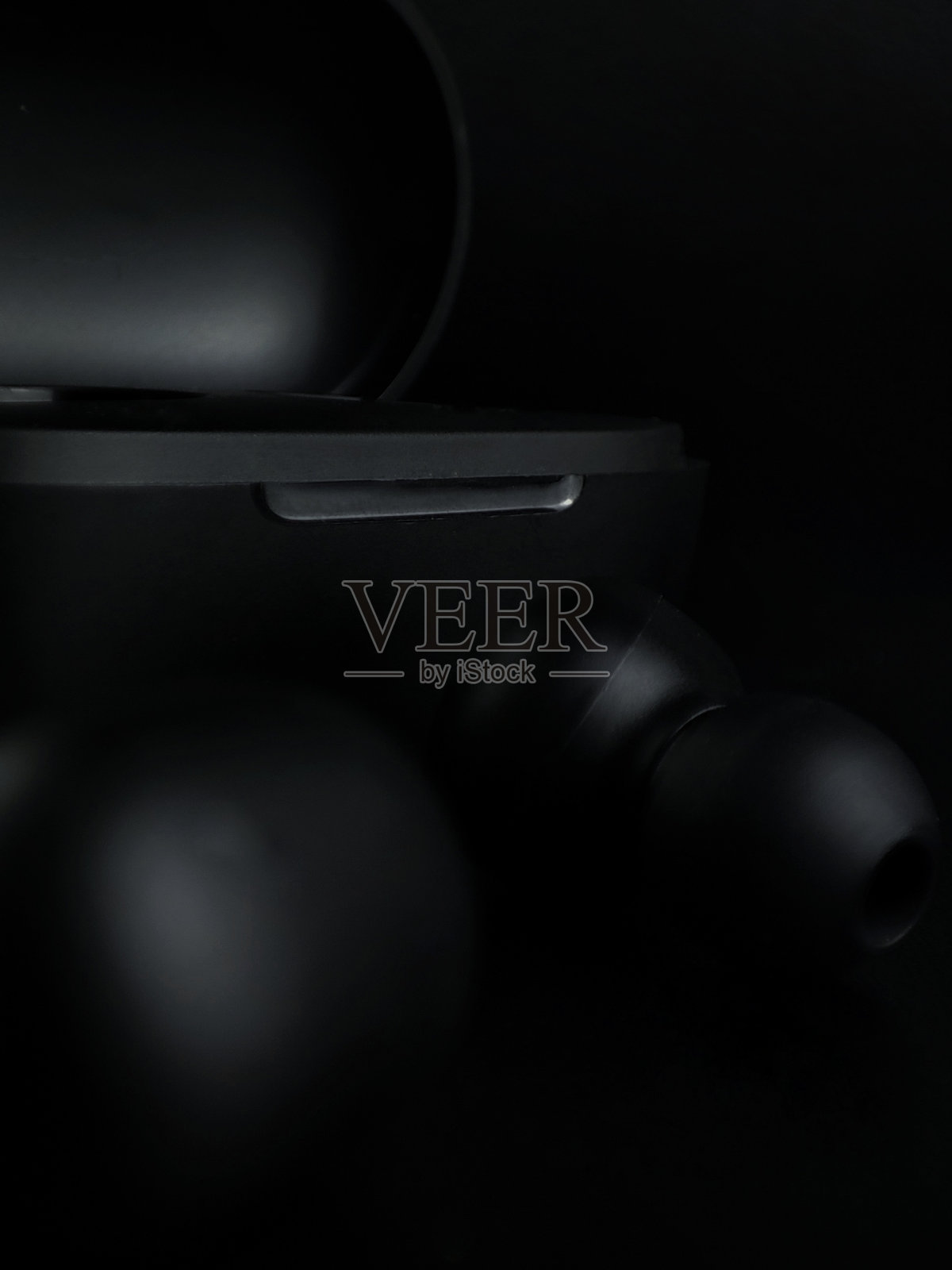 黑色的耳机照片摄影图片