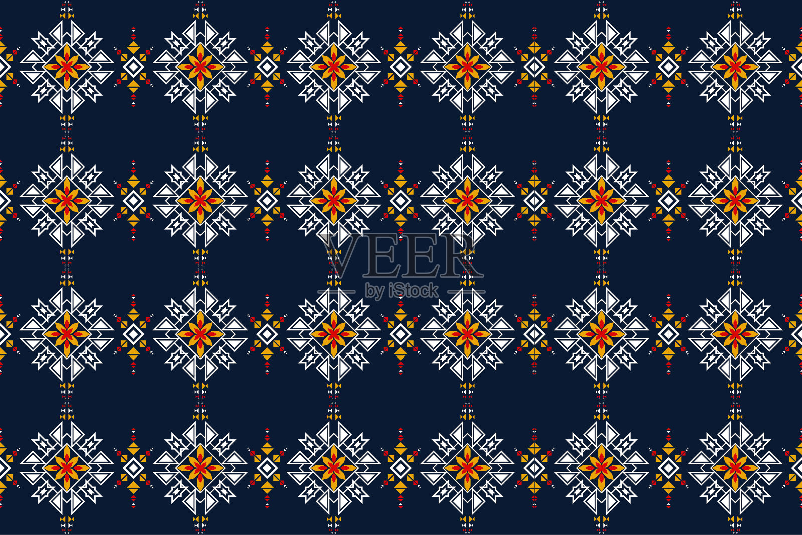 几何民族图案东方。无缝模式。设计织物，窗帘，背景，地毯，墙纸，服装，包装，蜡染，织物，矢量插图。模式猪圈插画图片素材