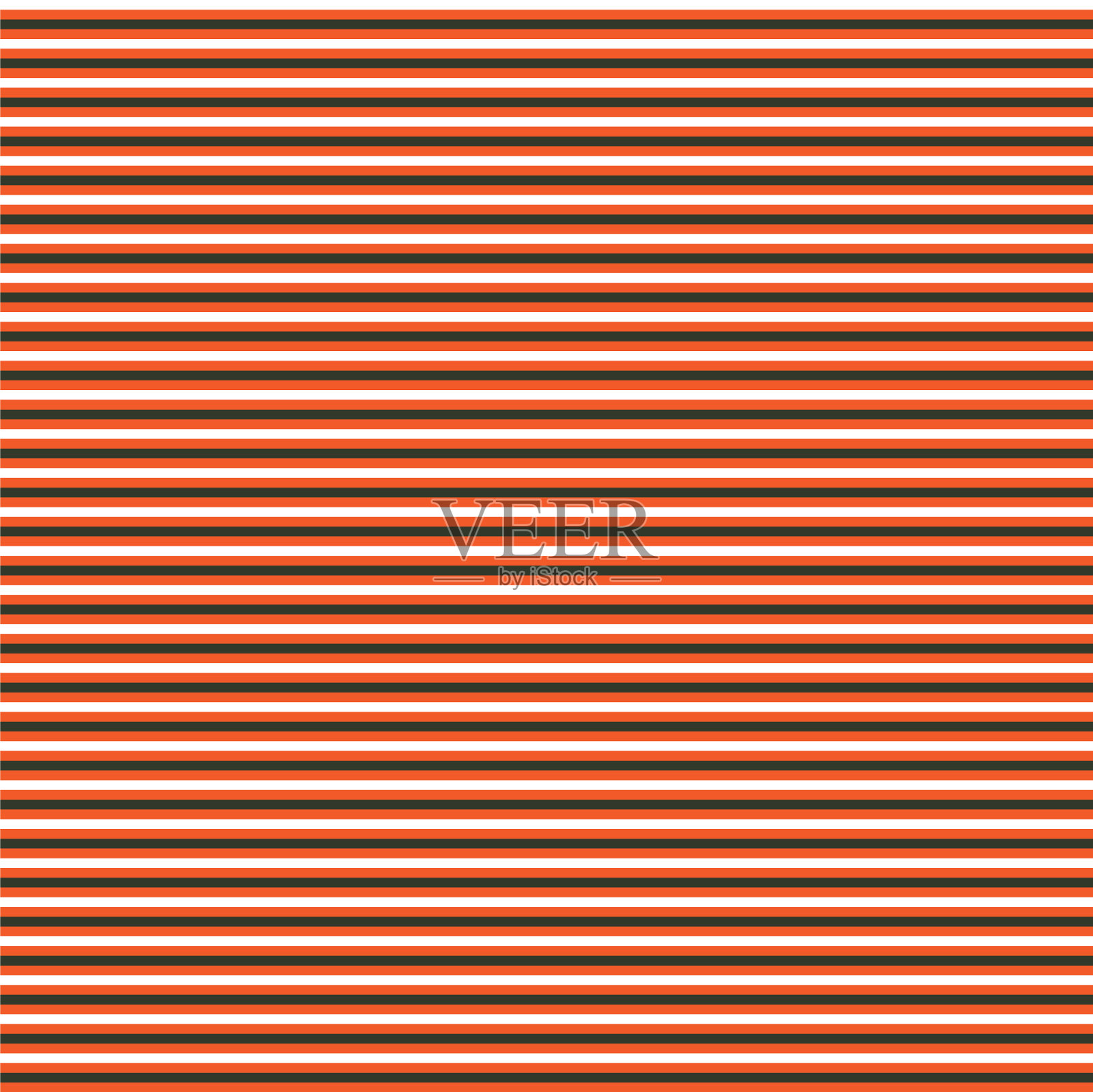 橙色双条纹无缝图案设计插画图片素材
