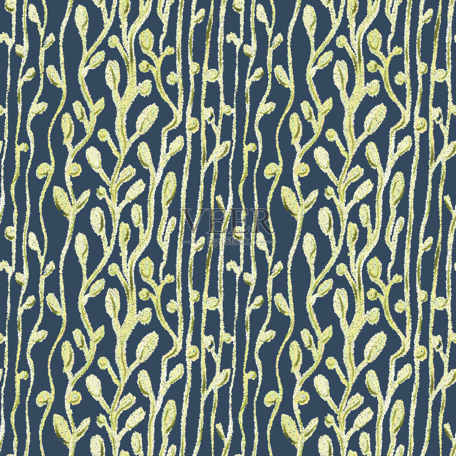 无缝图案与点几何绘图插画图片素材