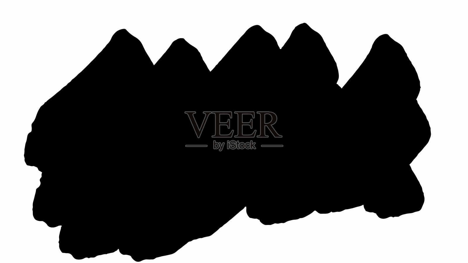 黑色水彩背景为您的设计插画图片素材