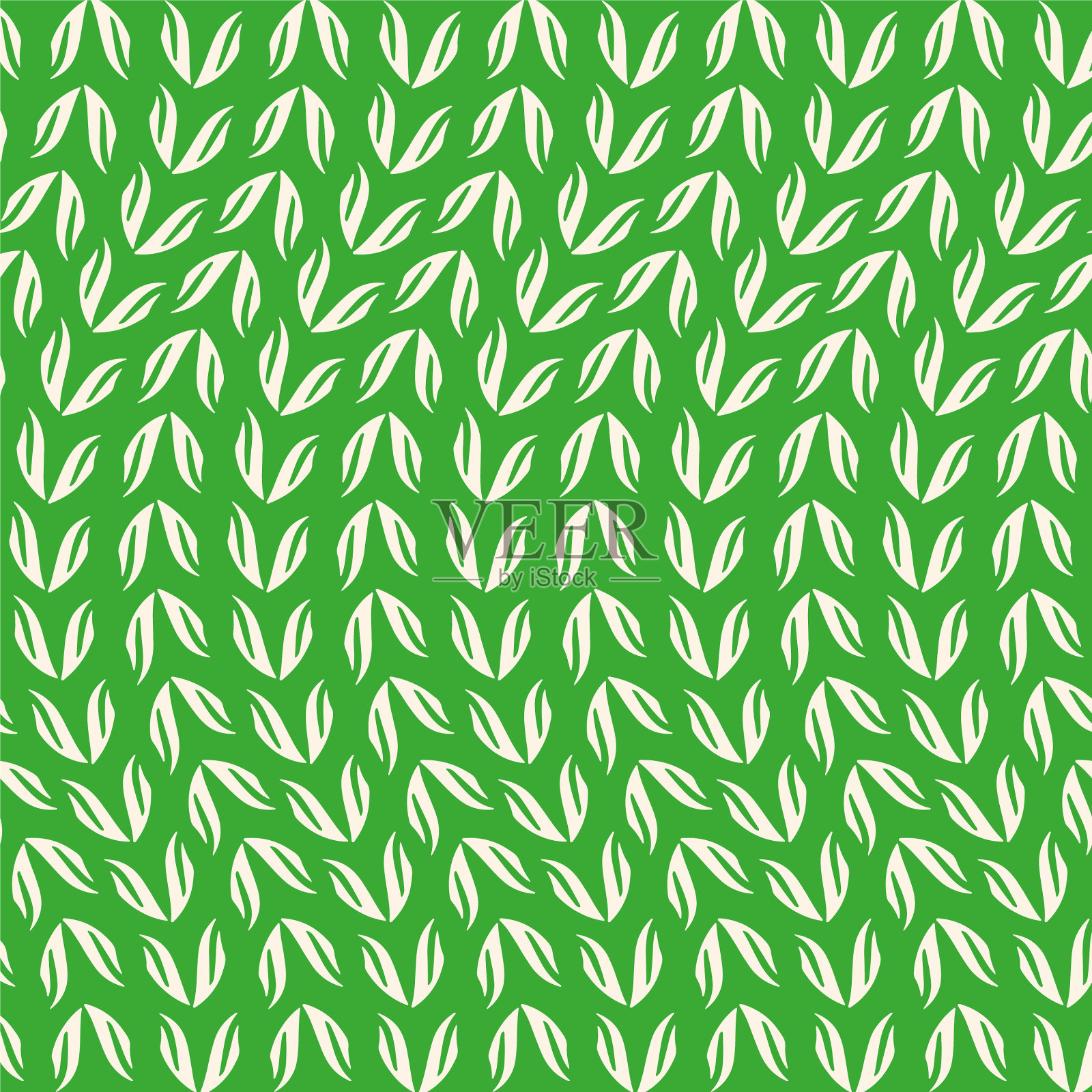 垂直流动的叶子有很多颜色插画图片素材