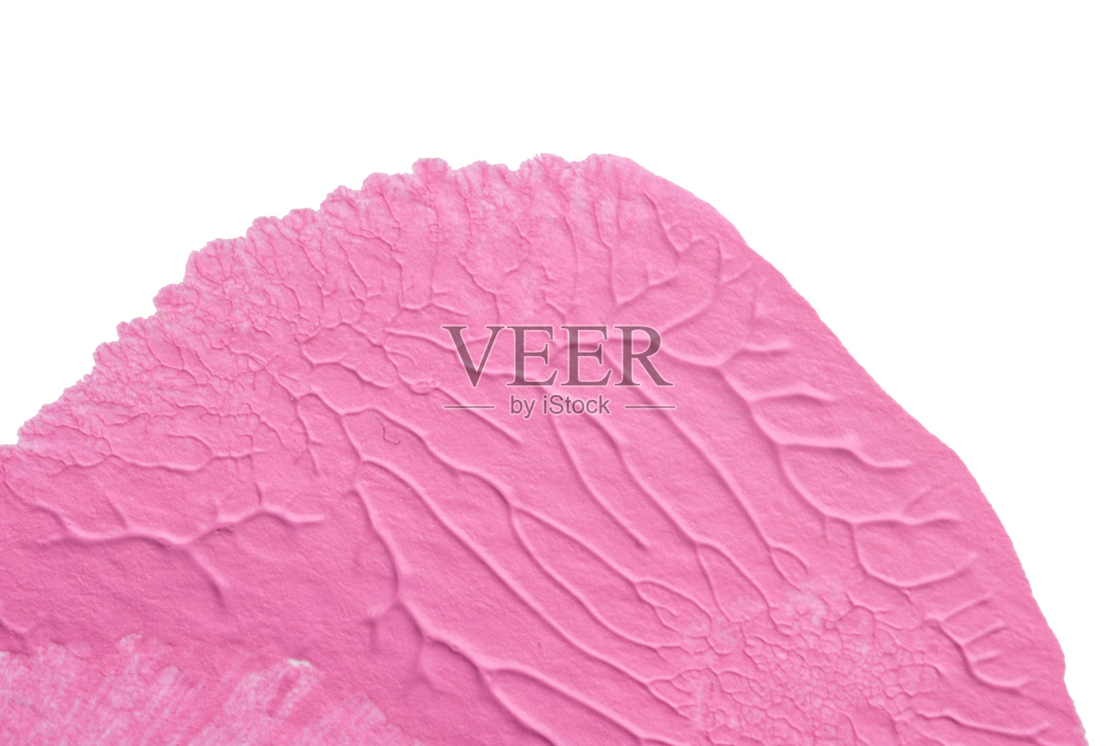 蓝、粉、黄抽象丙烯画在白纸底色上运用罗夏墨迹法绘制颜色纹理照片摄影图片