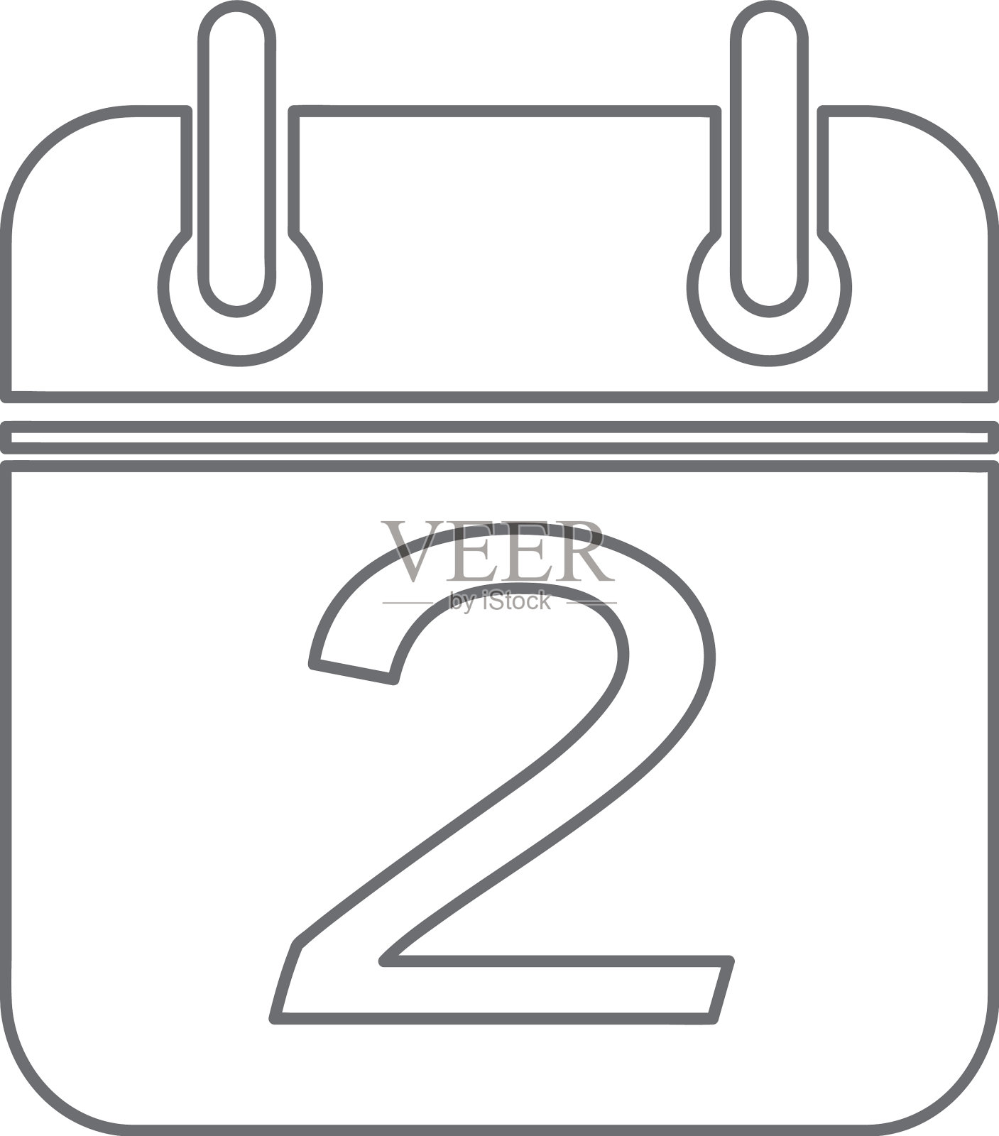 日历图标标识设计插画图片素材