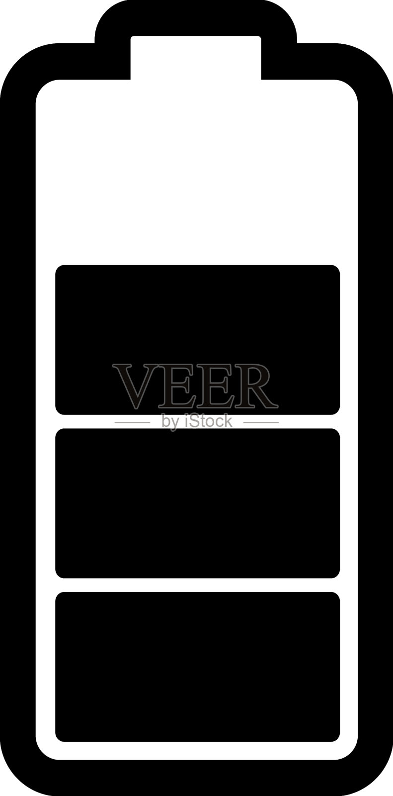 电池图标标识设计插画图片素材