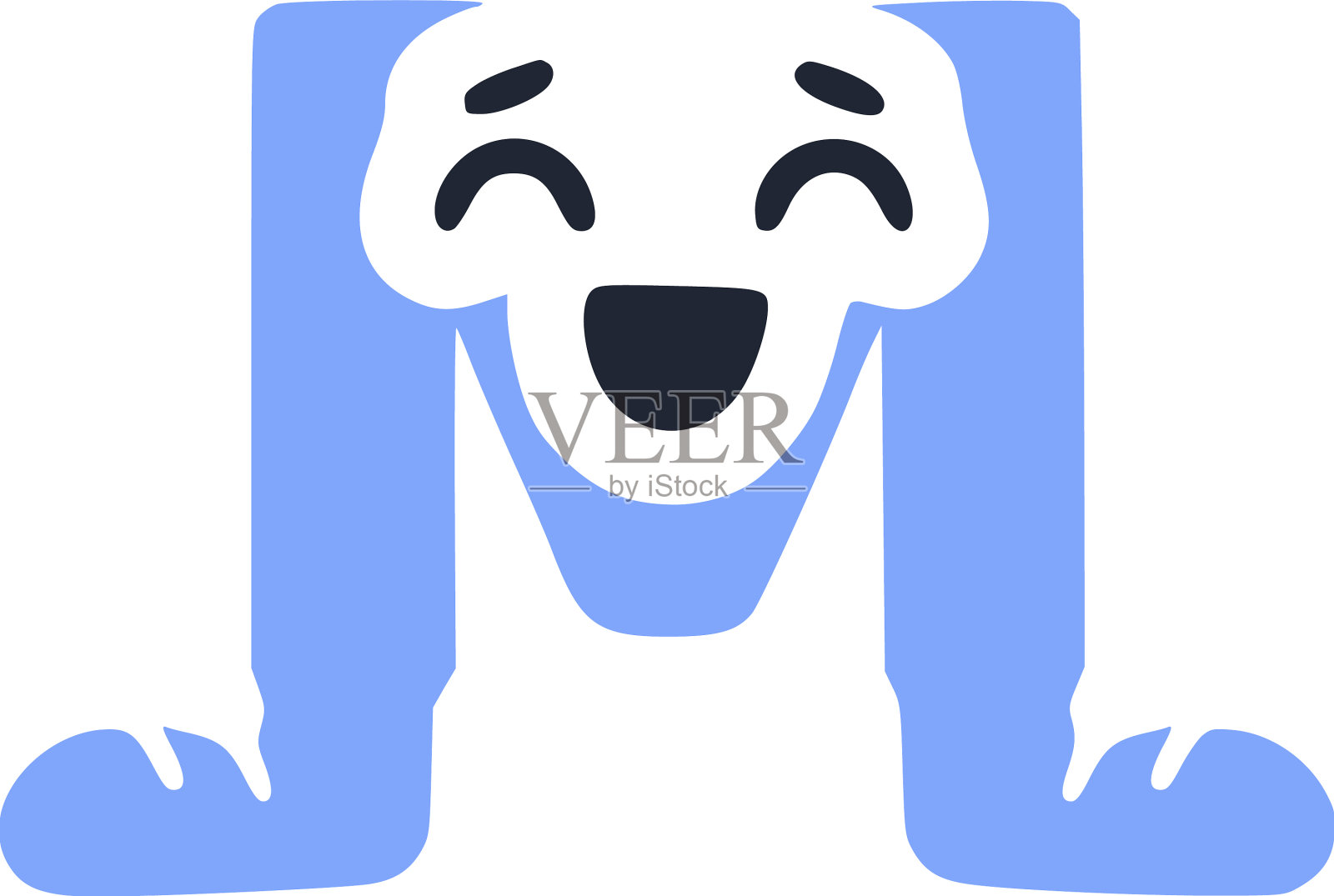 字母有趣的字符在运动鞋上孤立。设计元素图片