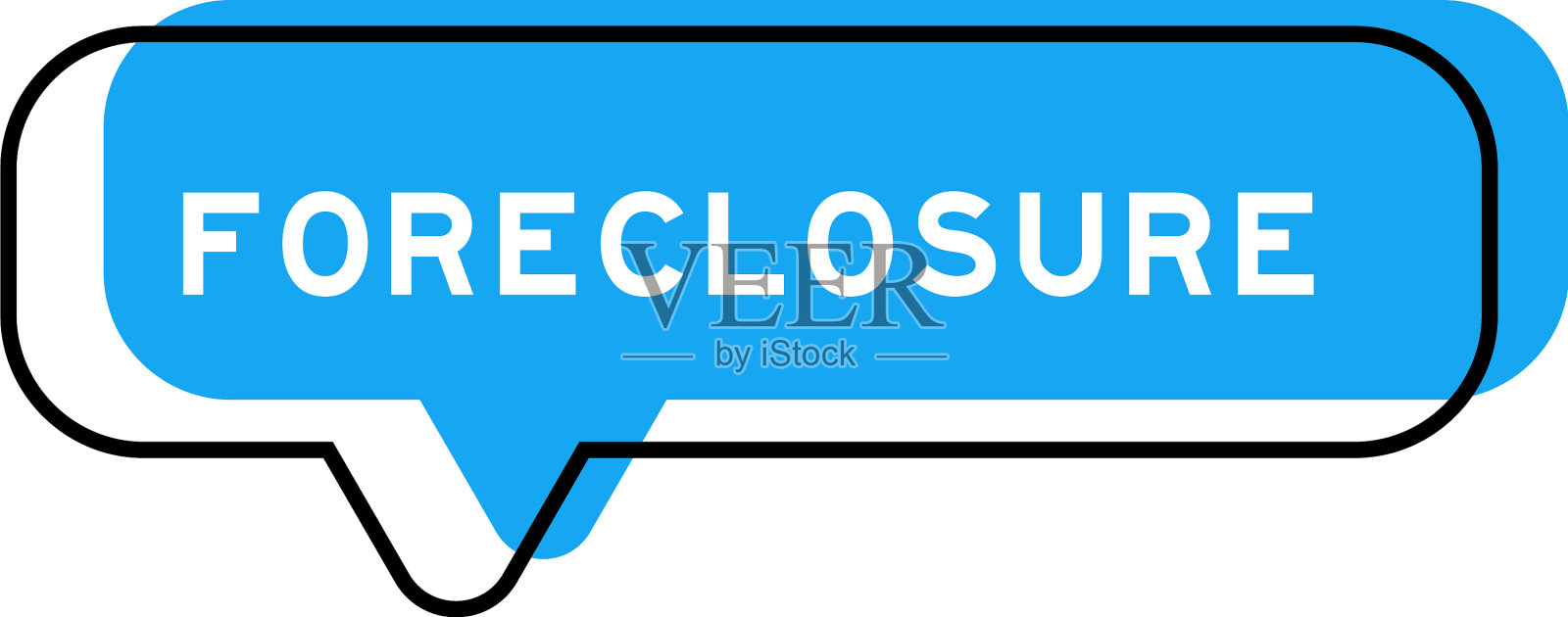 演讲横幅和蓝色带字帘设计元素图片