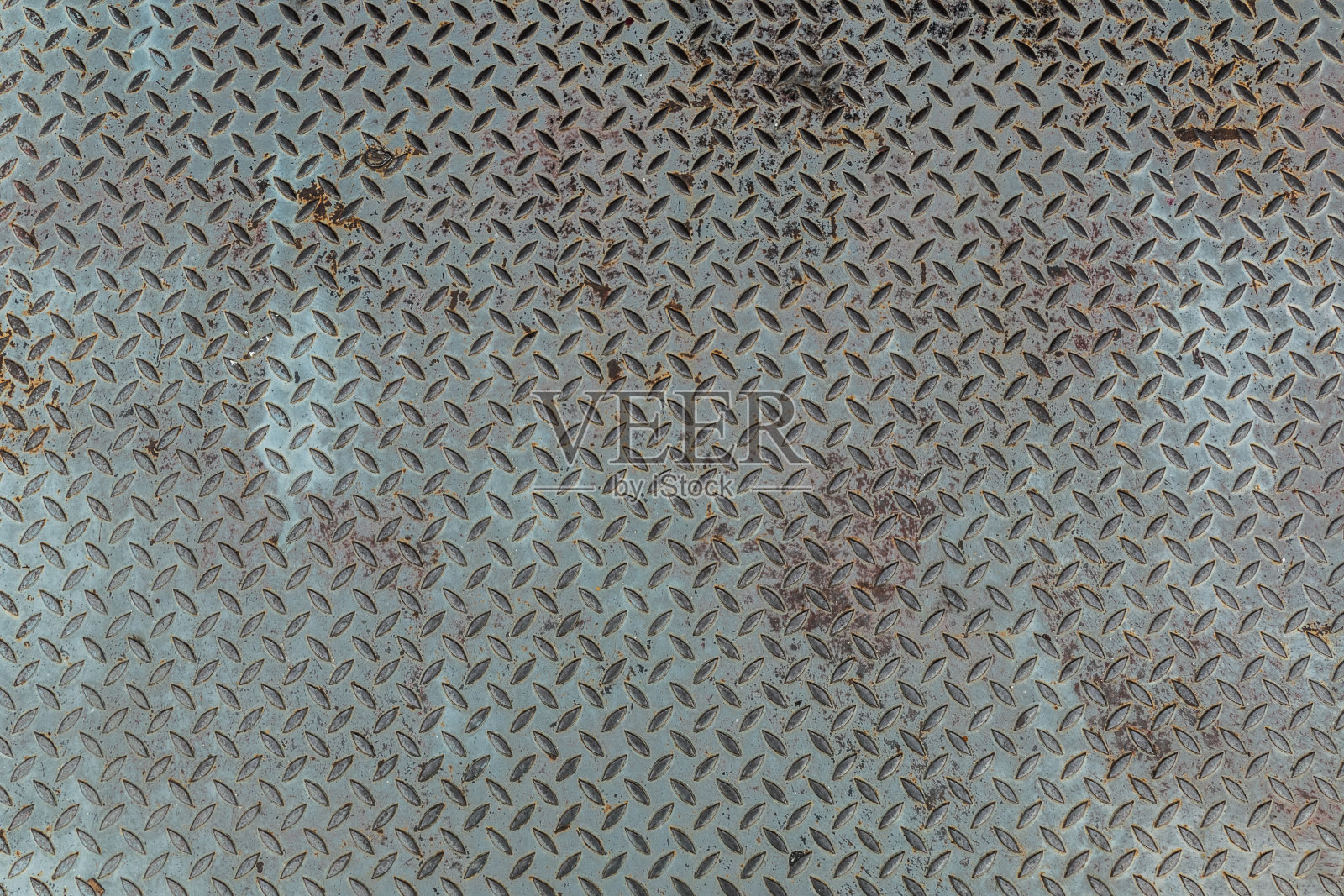 金属生锈的菱形板照片摄影图片