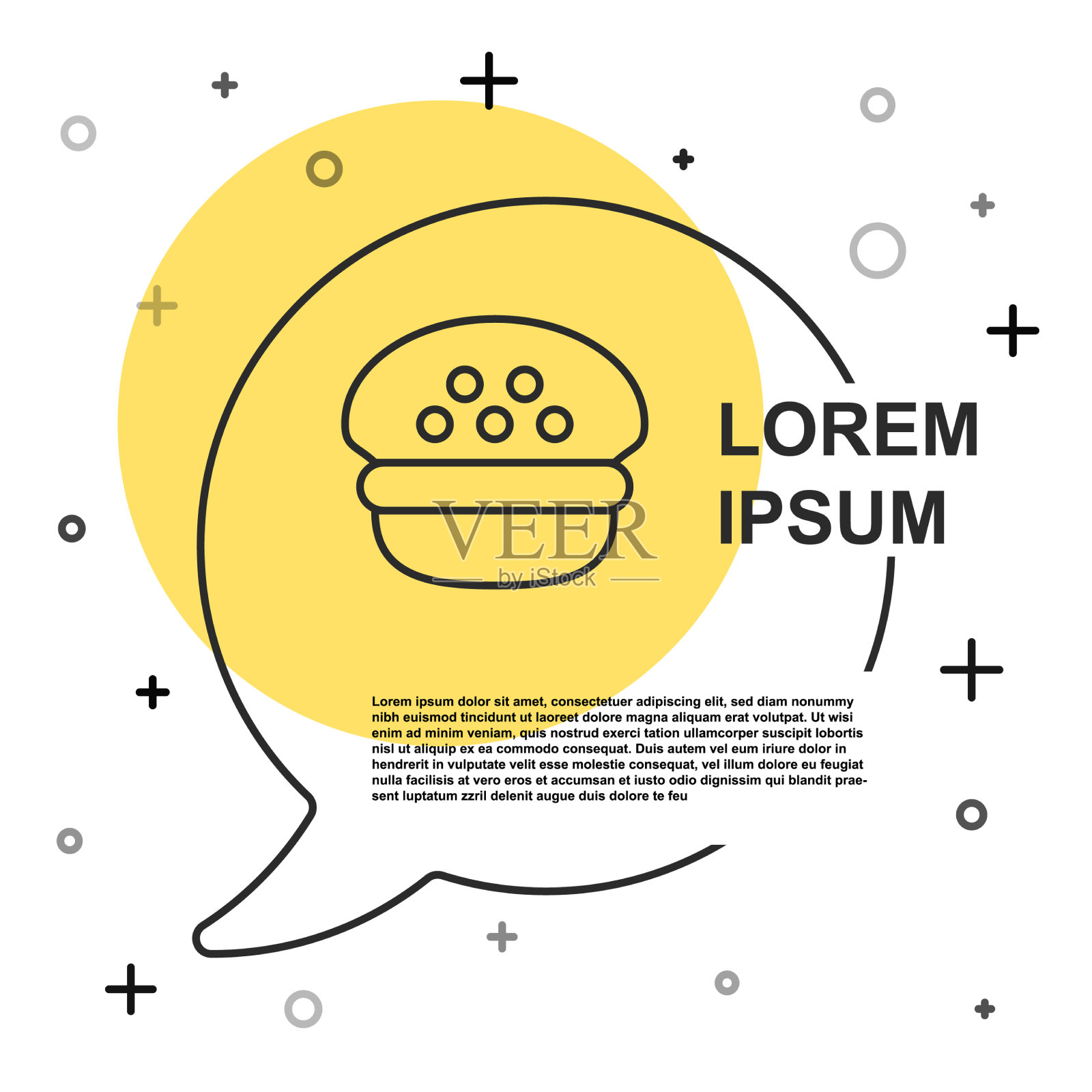 黑线出租车司机帽图标孤立在白色插画图片素材