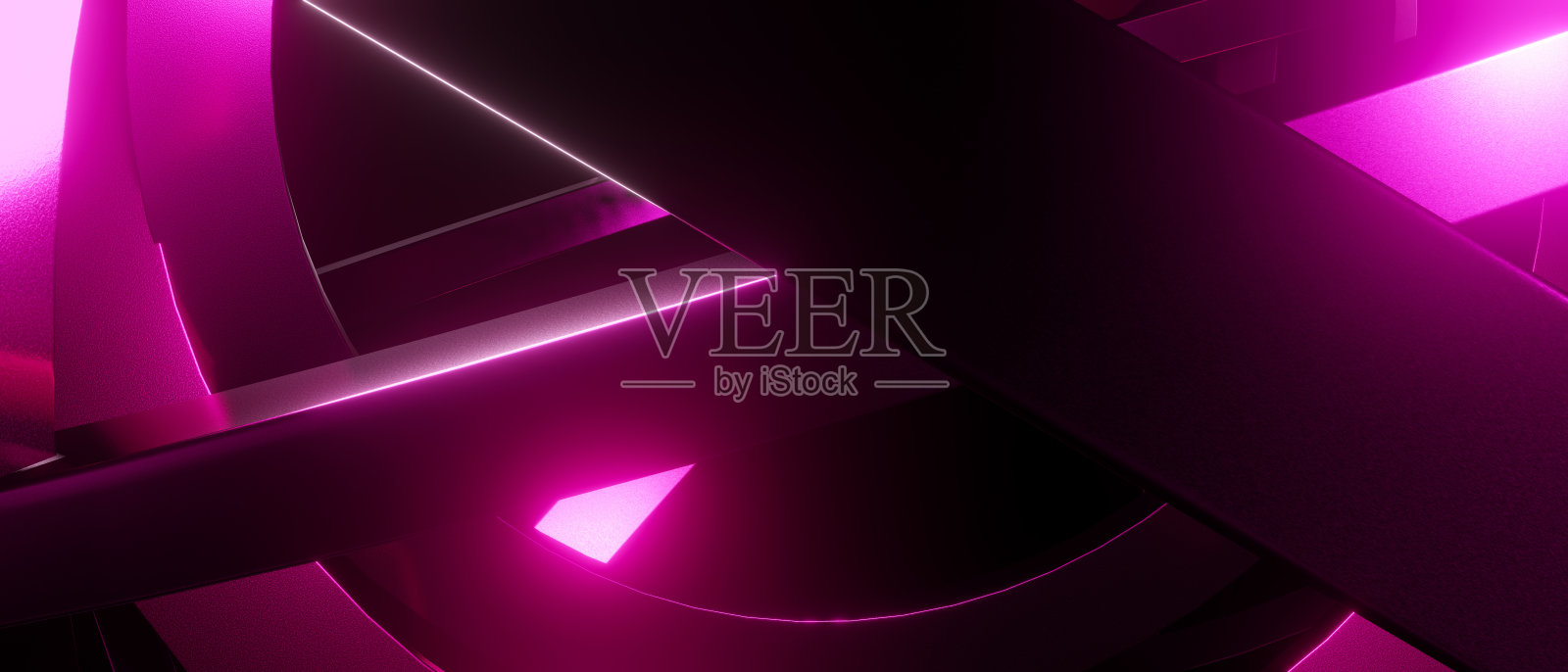 抽象奢华造型光滑银灰色抽象背景3D渲染照片摄影图片