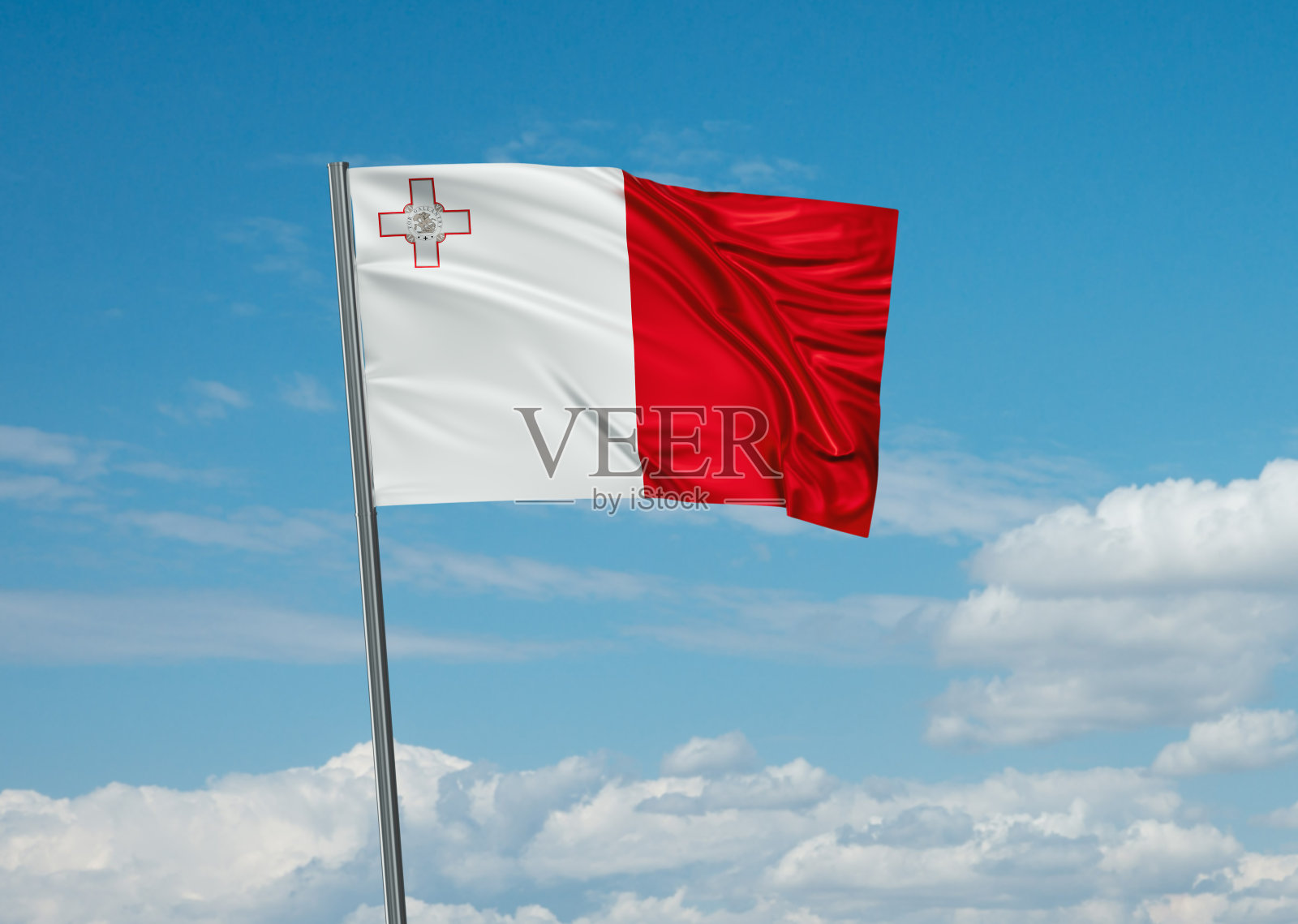 马耳他国旗照片摄影图片