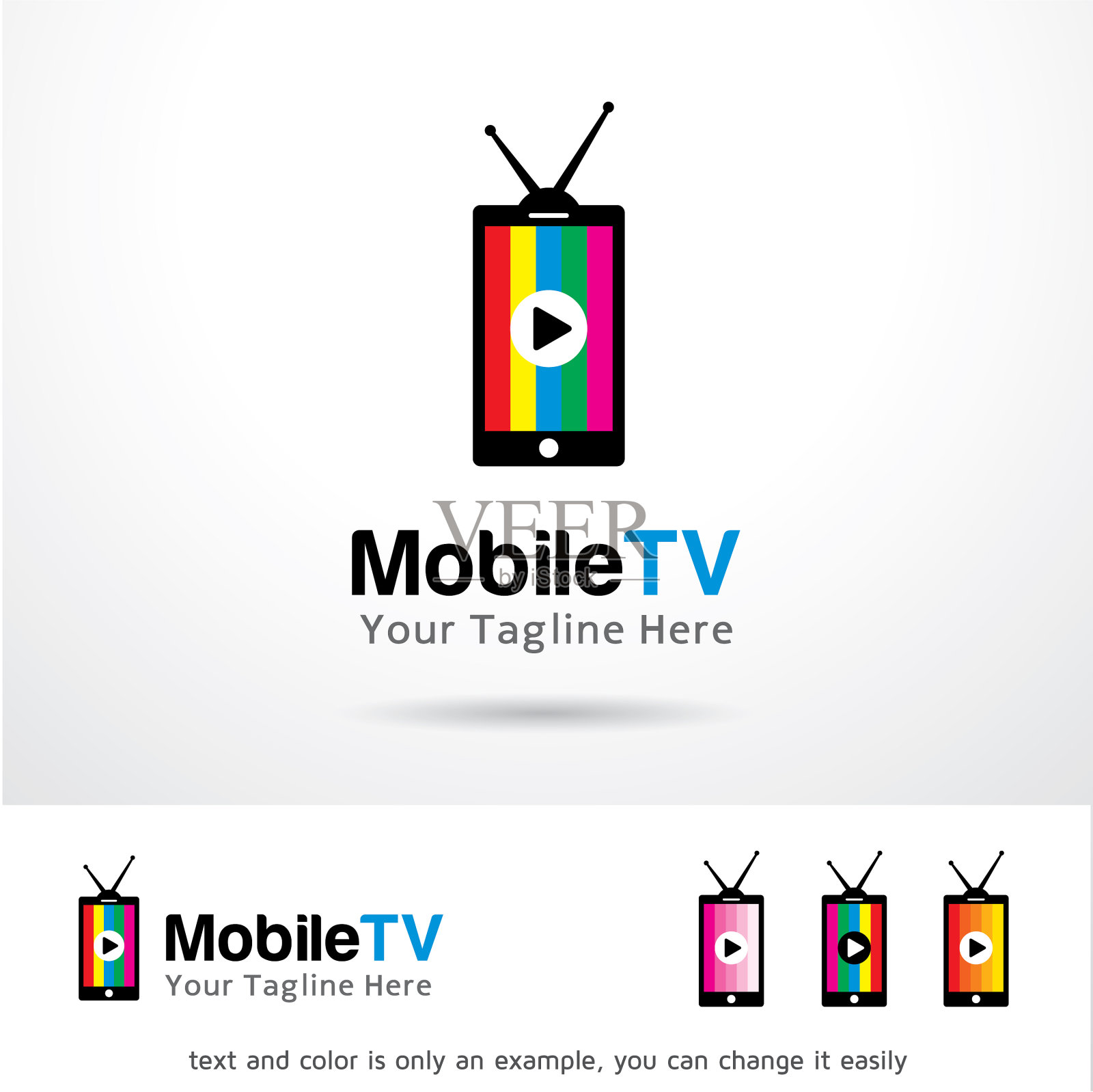 移动电视标志模板设计模板素材