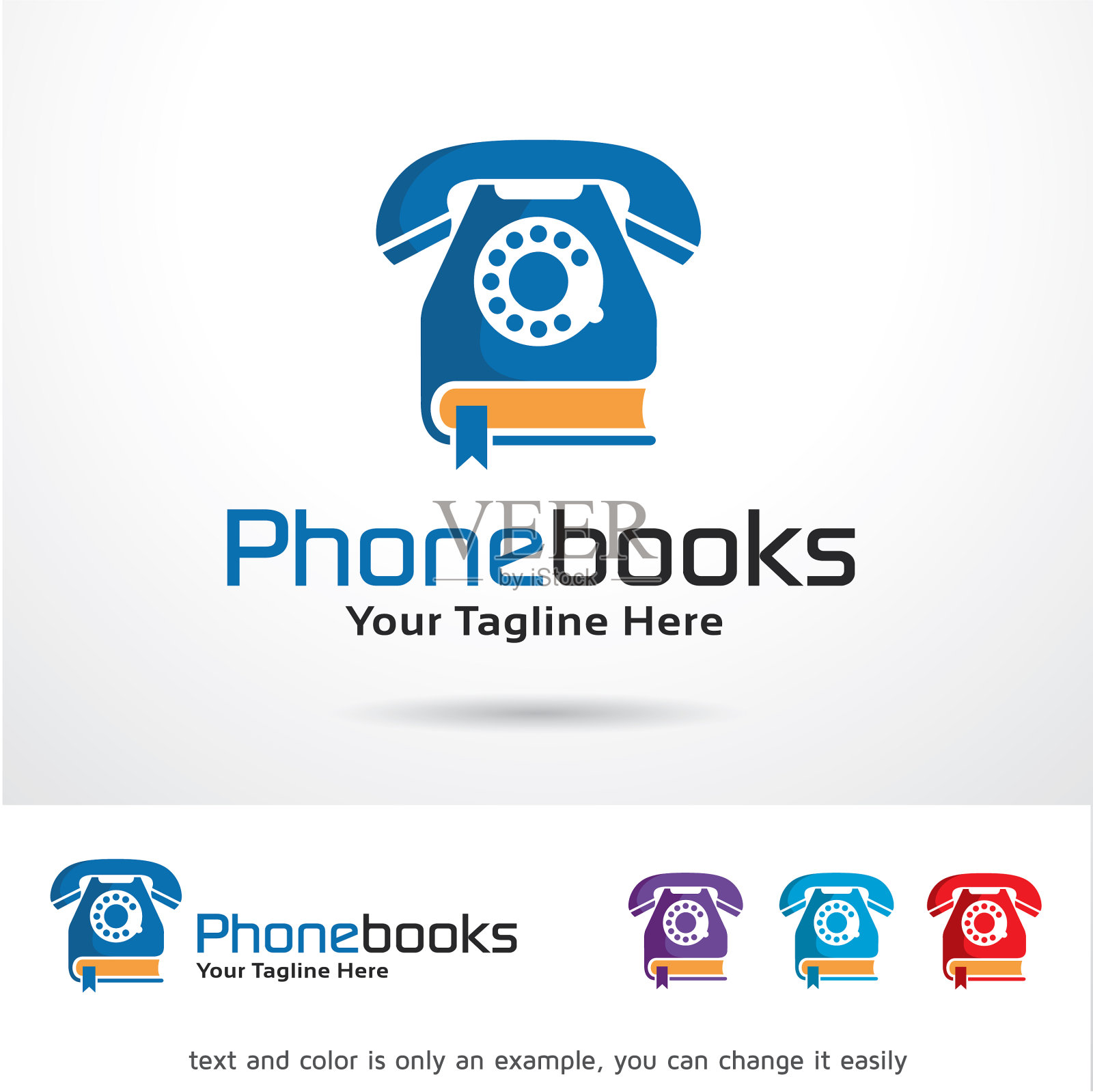 电话簿logo模板设计模板素材