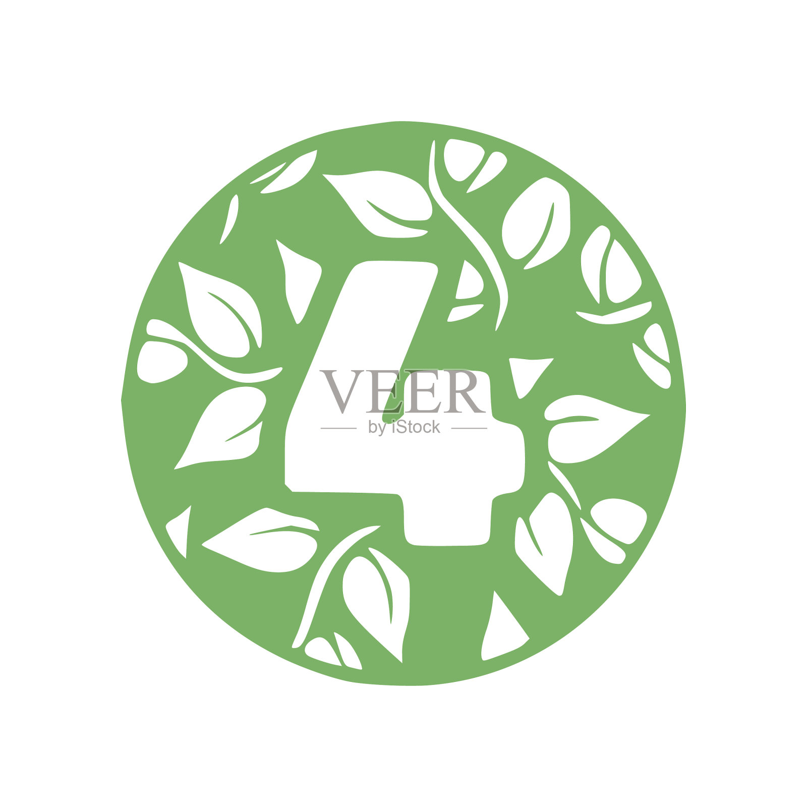 4号自然手绘字形图标4设计元素图片