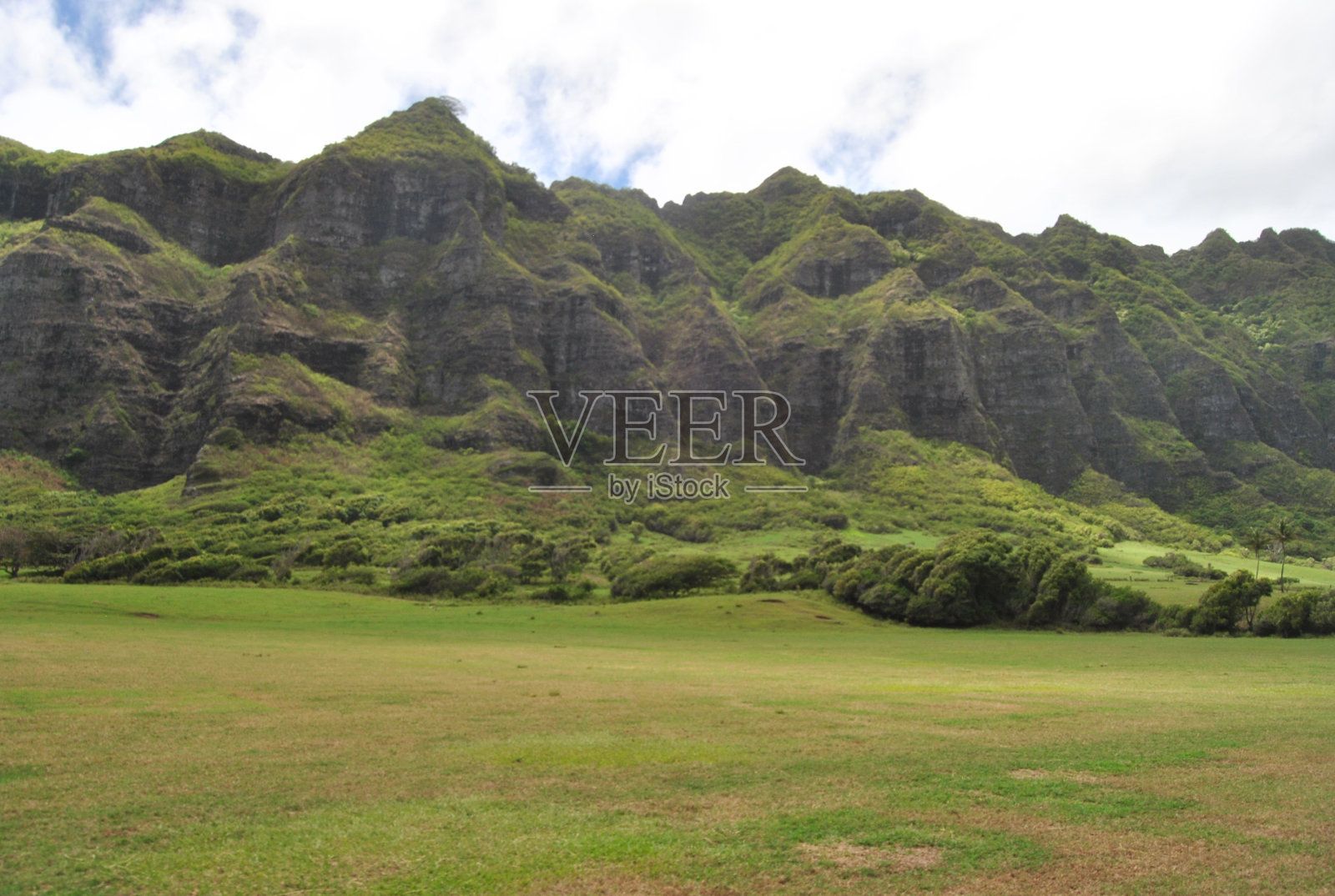 Kualoa山脉照片摄影图片
