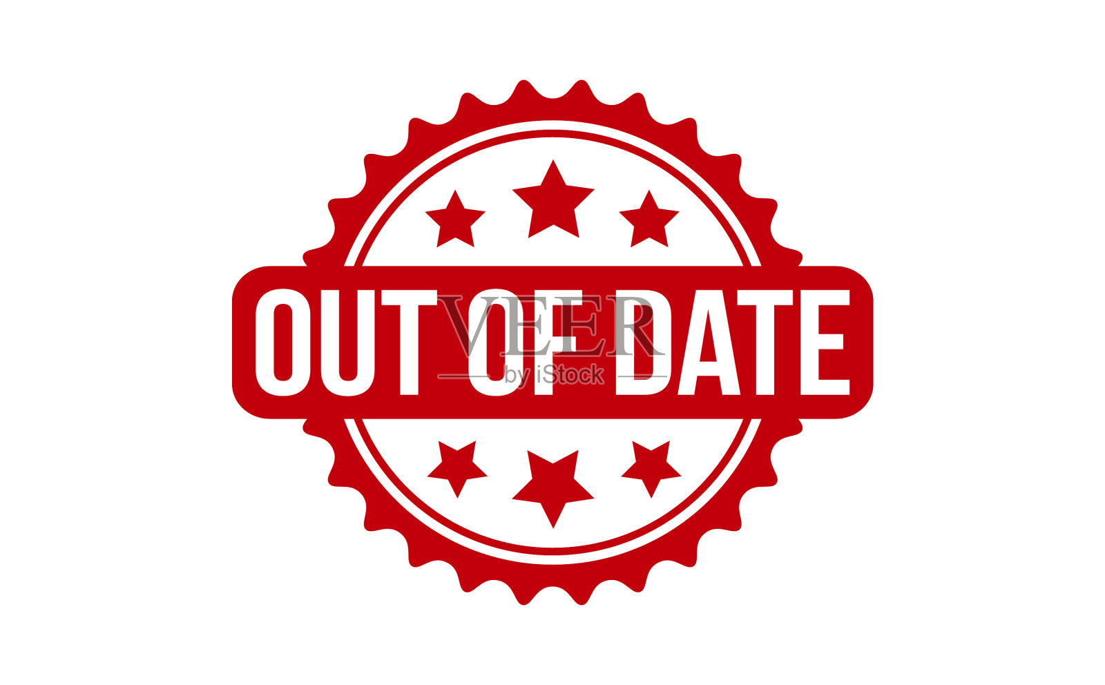 过时的橡皮图章红色过时的橡皮设计元素图片