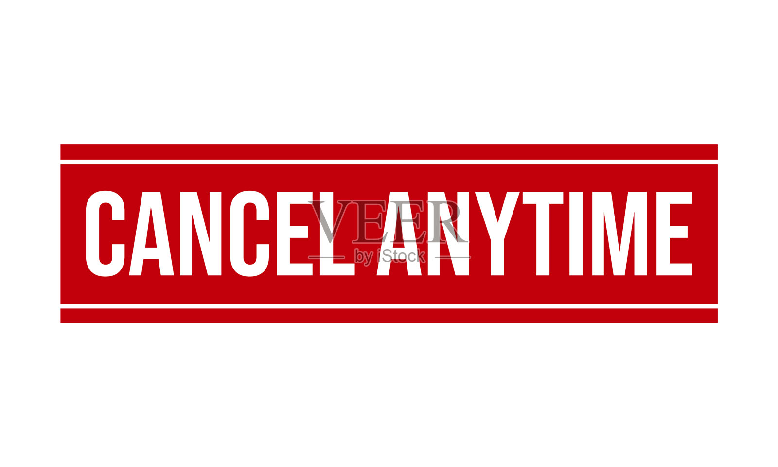 随时取消橡胶垃圾邮票印章股票插画图片素材