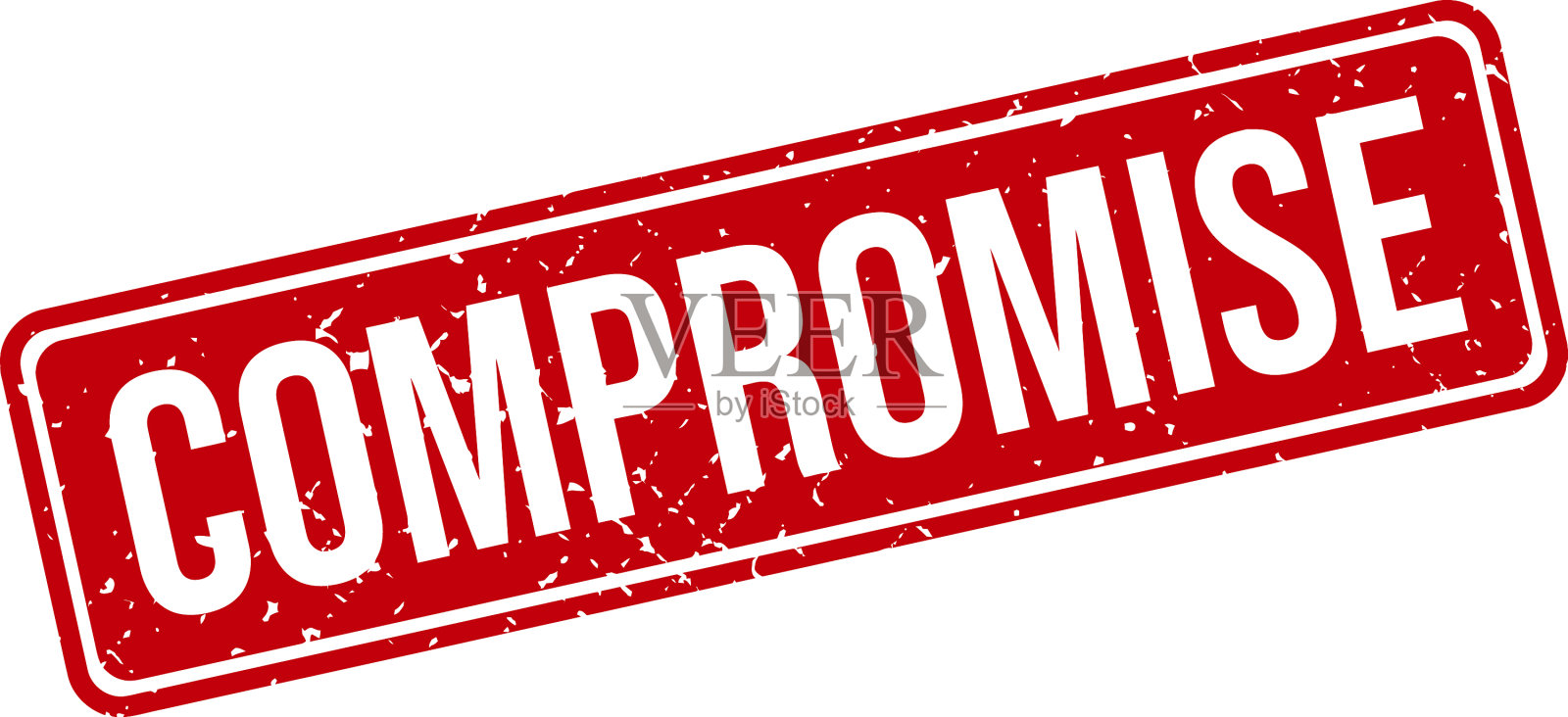 妥协橡皮图章妥协橡皮垃圾插画图片素材