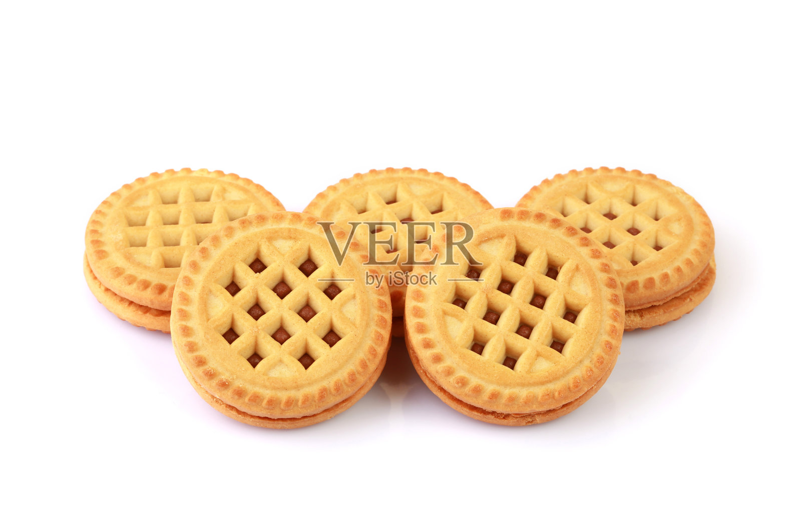 三明治饼干孤立照片摄影图片