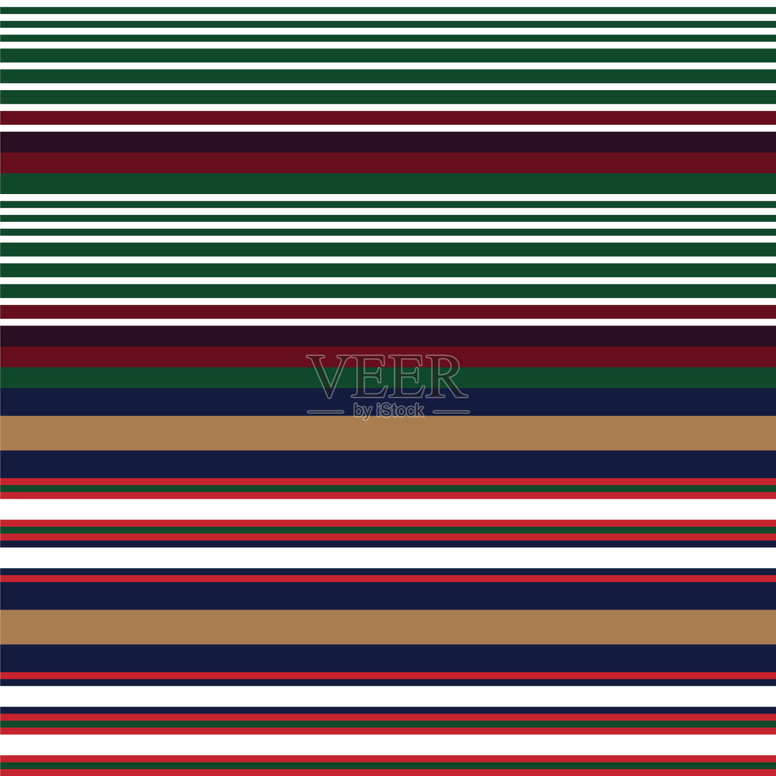 圣诞双条纹无缝图案设计插画图片素材