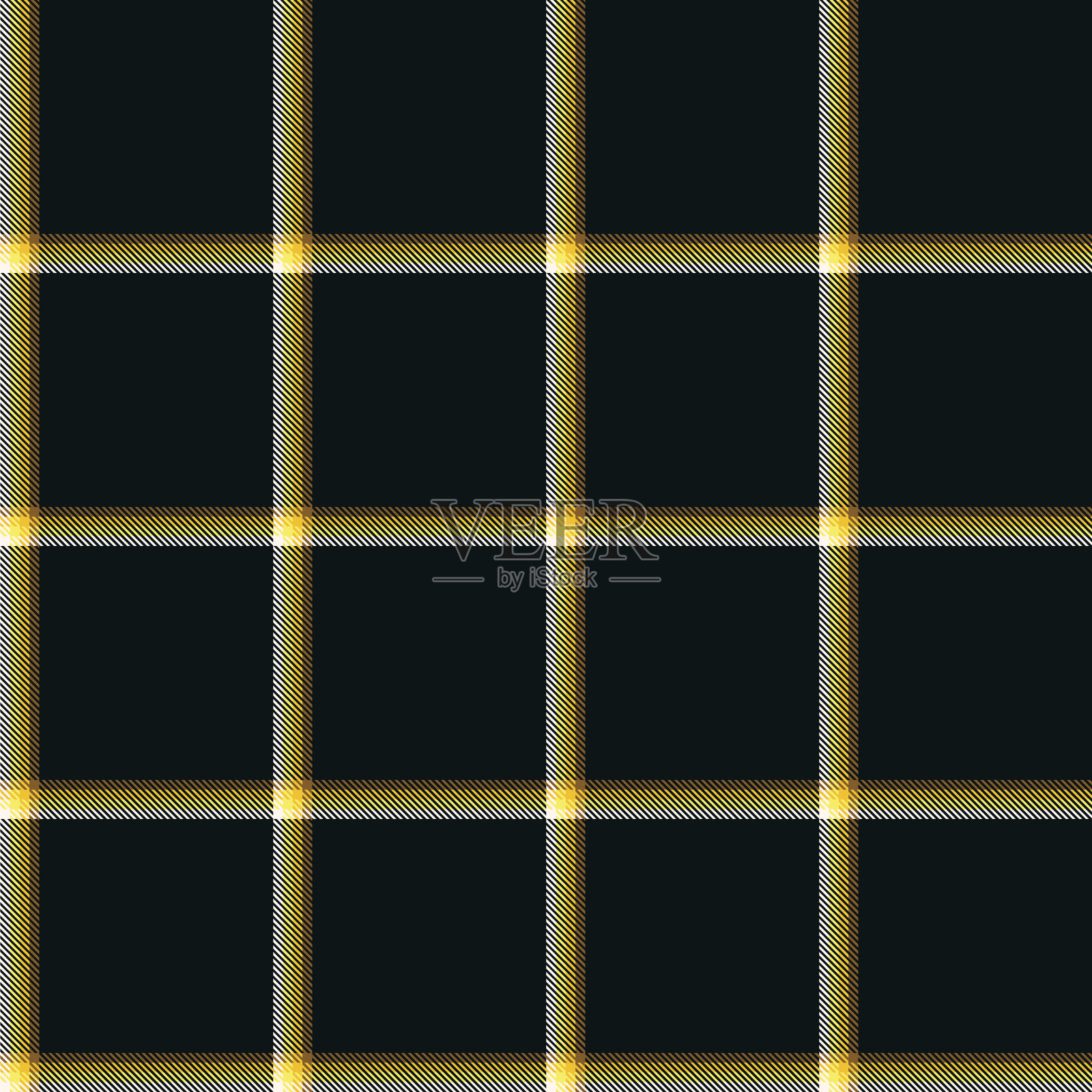 黄色渐变格纹无缝图案插画图片素材
