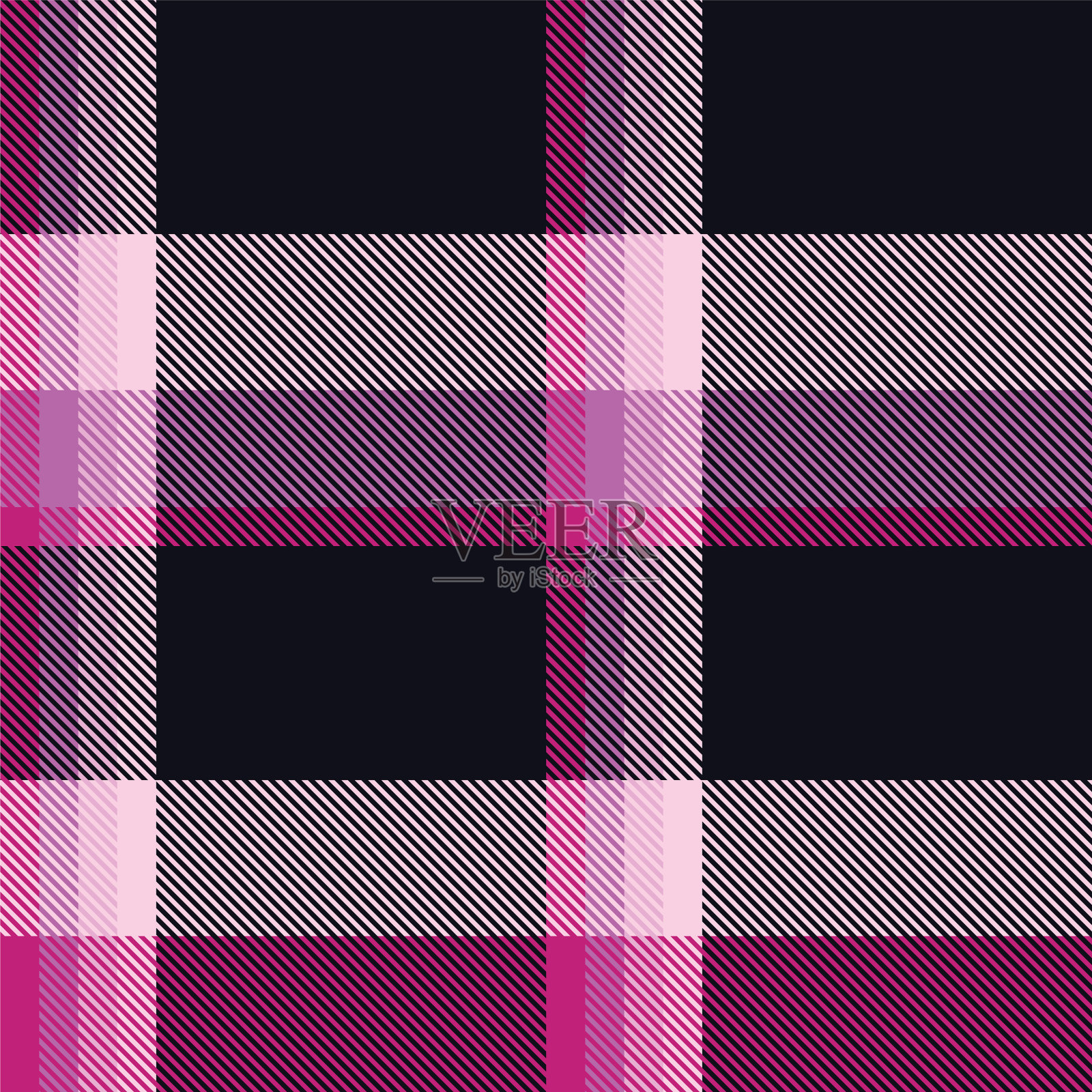 紫色暗纹格纹无缝图案插画图片素材