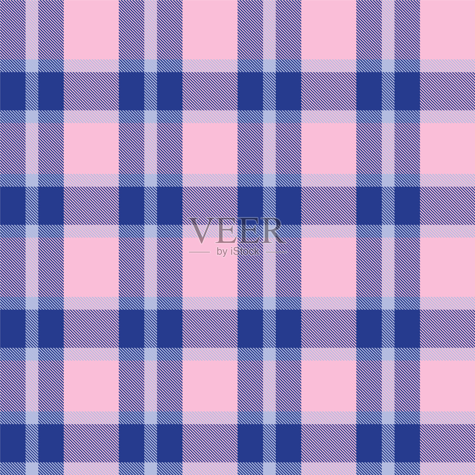 柔和的灰色格纹无缝图案插画图片素材