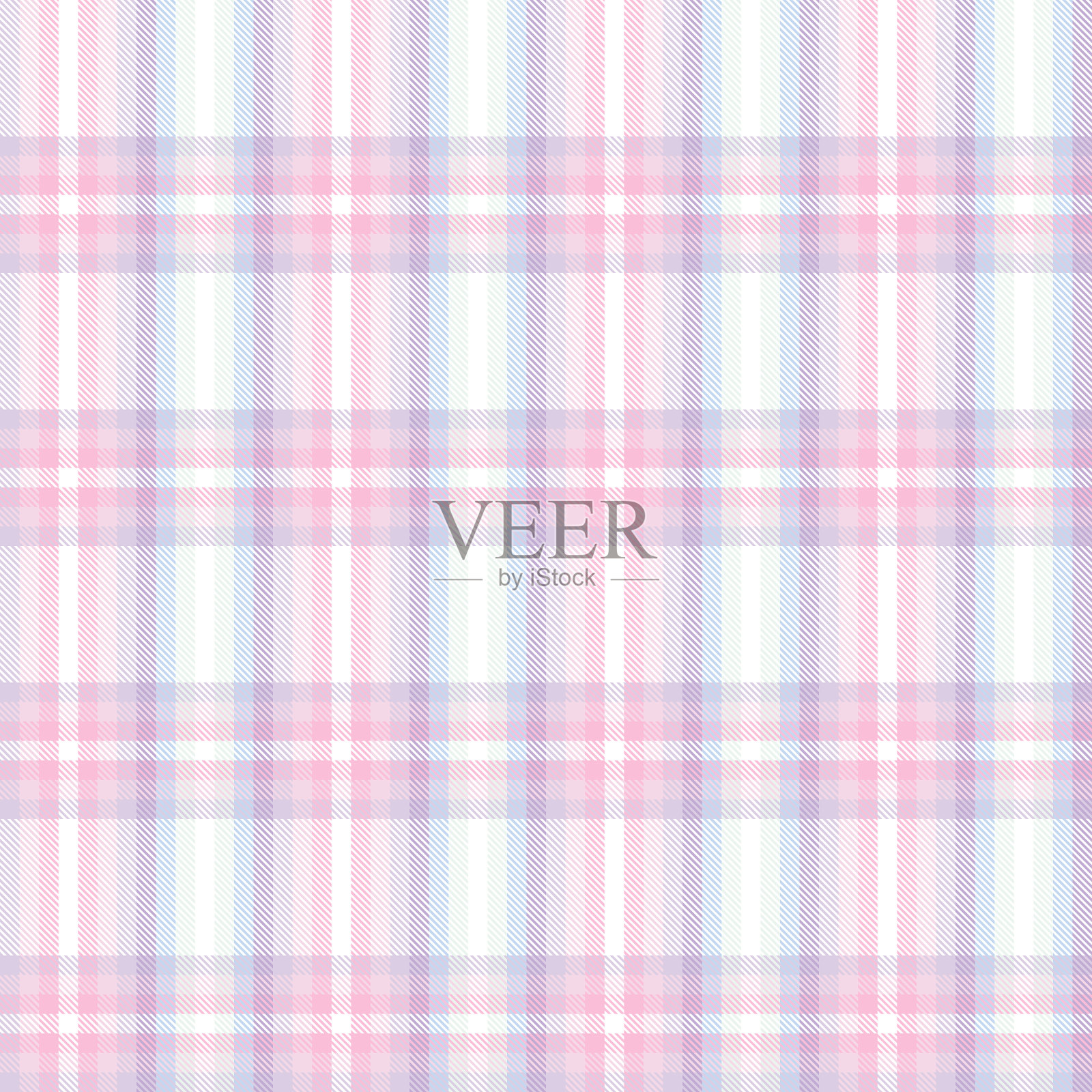 柔和的灰色格纹无缝图案插画图片素材