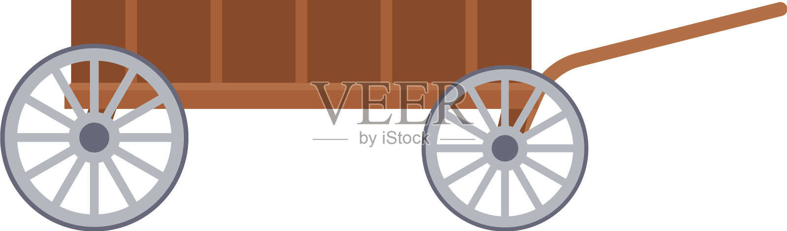 行李车运输设计元素图片