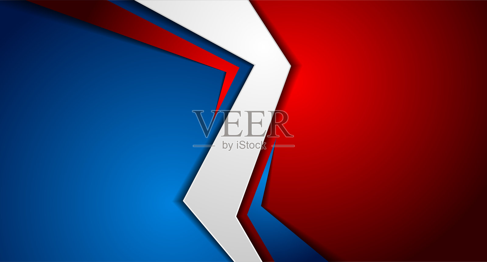 蓝色和红色抽象的现代企业背景插画图片素材