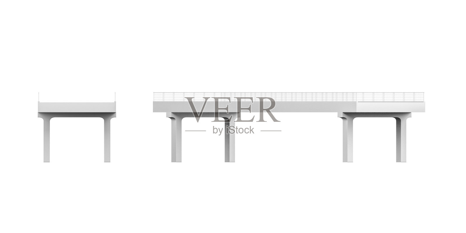 天桥模型照片摄影图片