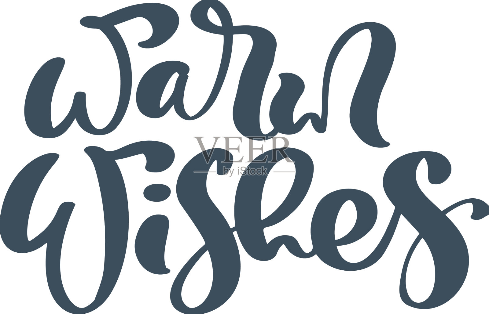 圣诞手绘字母文字温馨插画图片素材