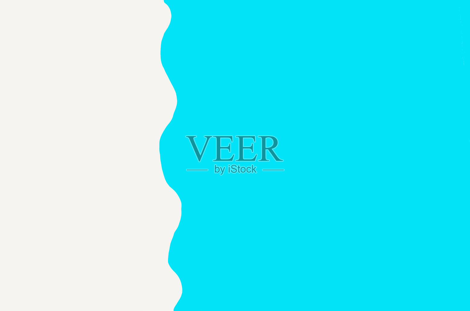 由沙黄色和蓝色背景构成的背景。旅行社广告、横幅设计。照片摄影图片