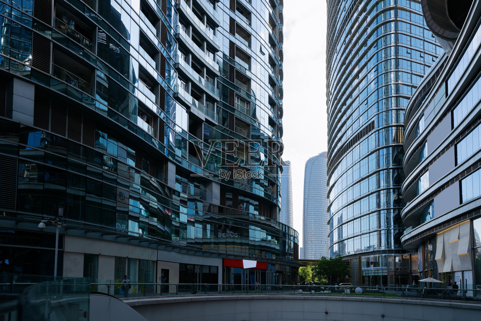 阳光成都金融城照片摄影图片