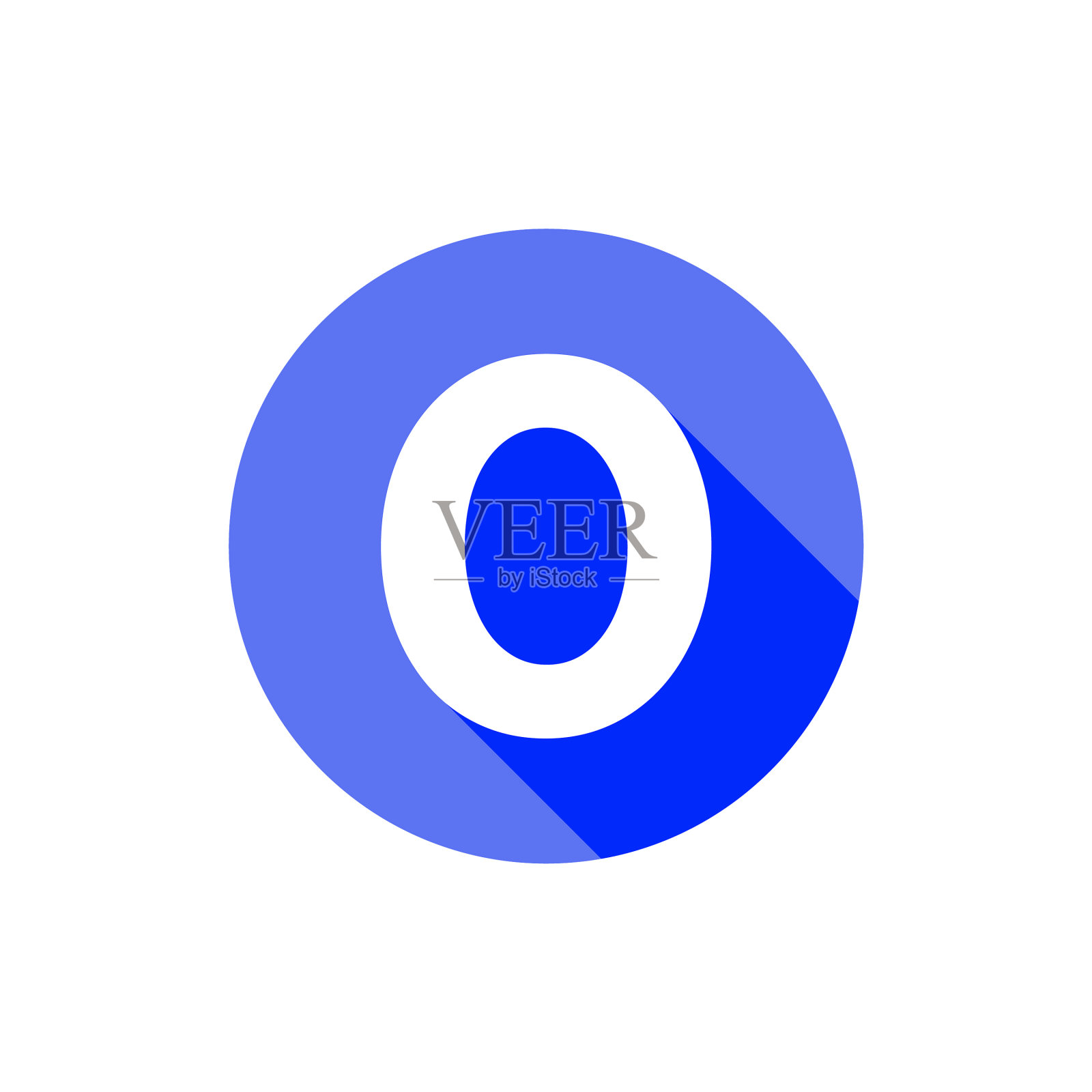 字母文字符号扁平图标0字母长插画图片素材