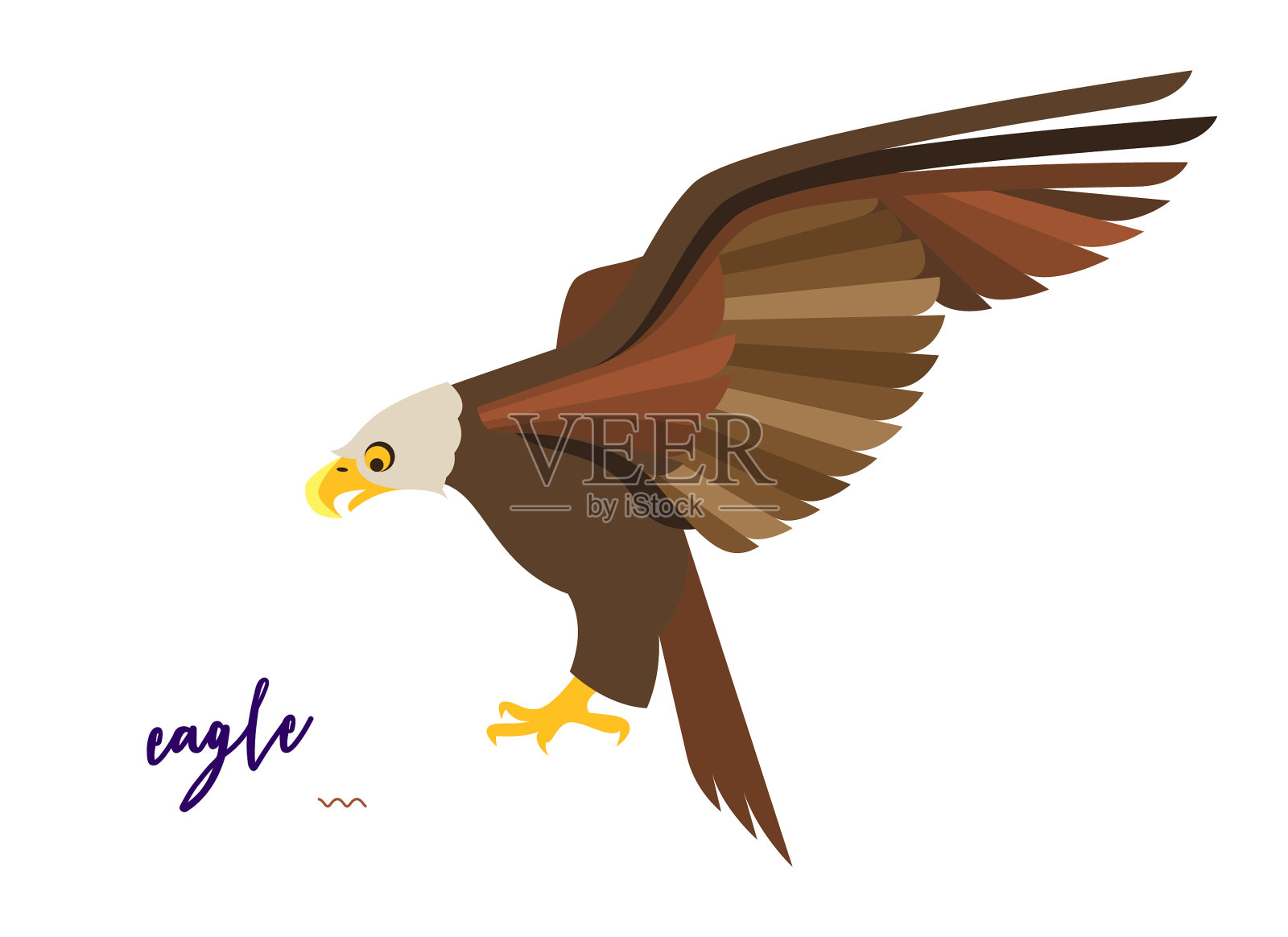 抽象的鸟设计元素图片