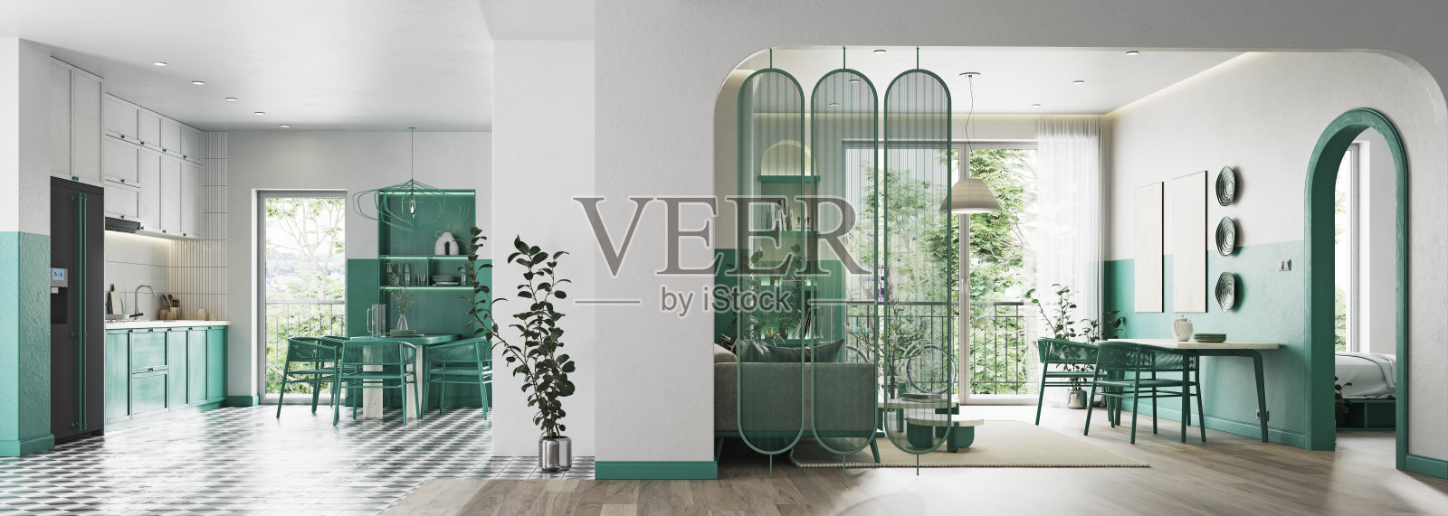 现代客厅室内。照片摄影图片