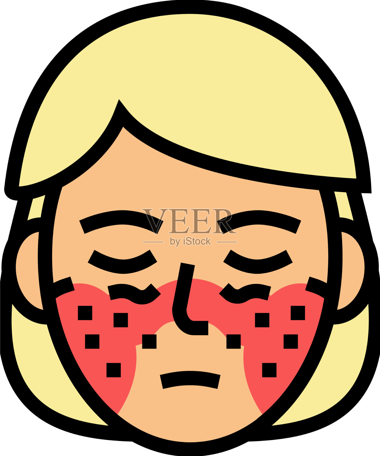 全身性红斑狼疮颜色图示设计元素图片