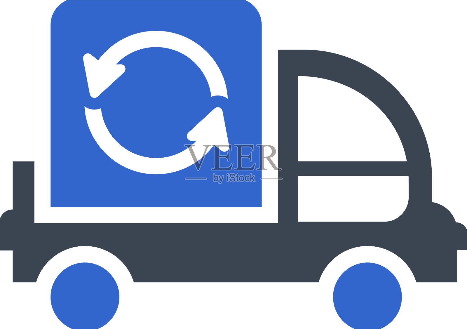 回收van图标设计元素图片