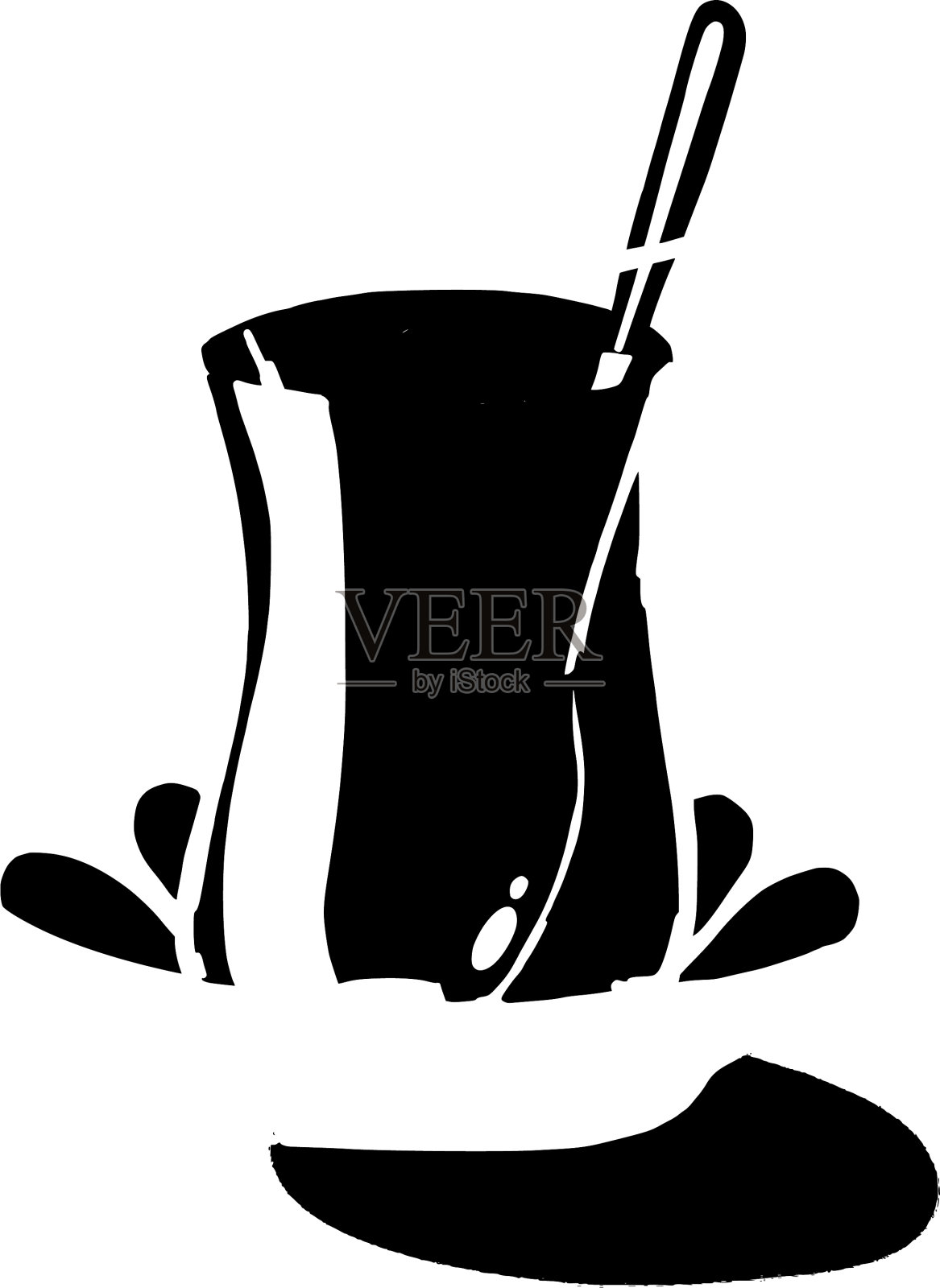 土耳其茶插画图片素材