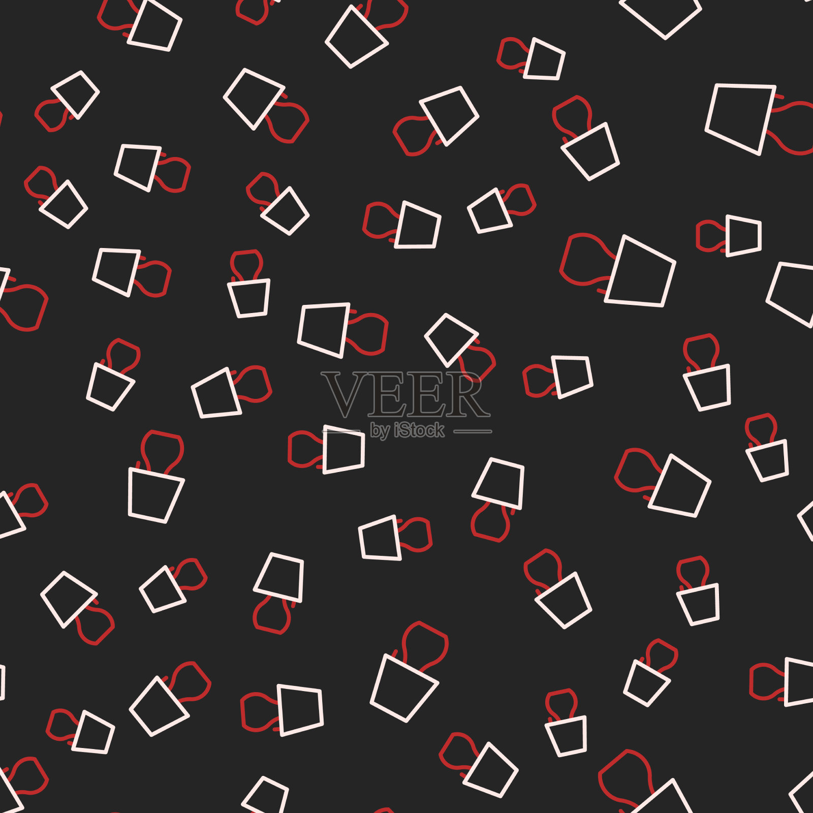 行台灯图标隔离无缝图案上插画图片素材