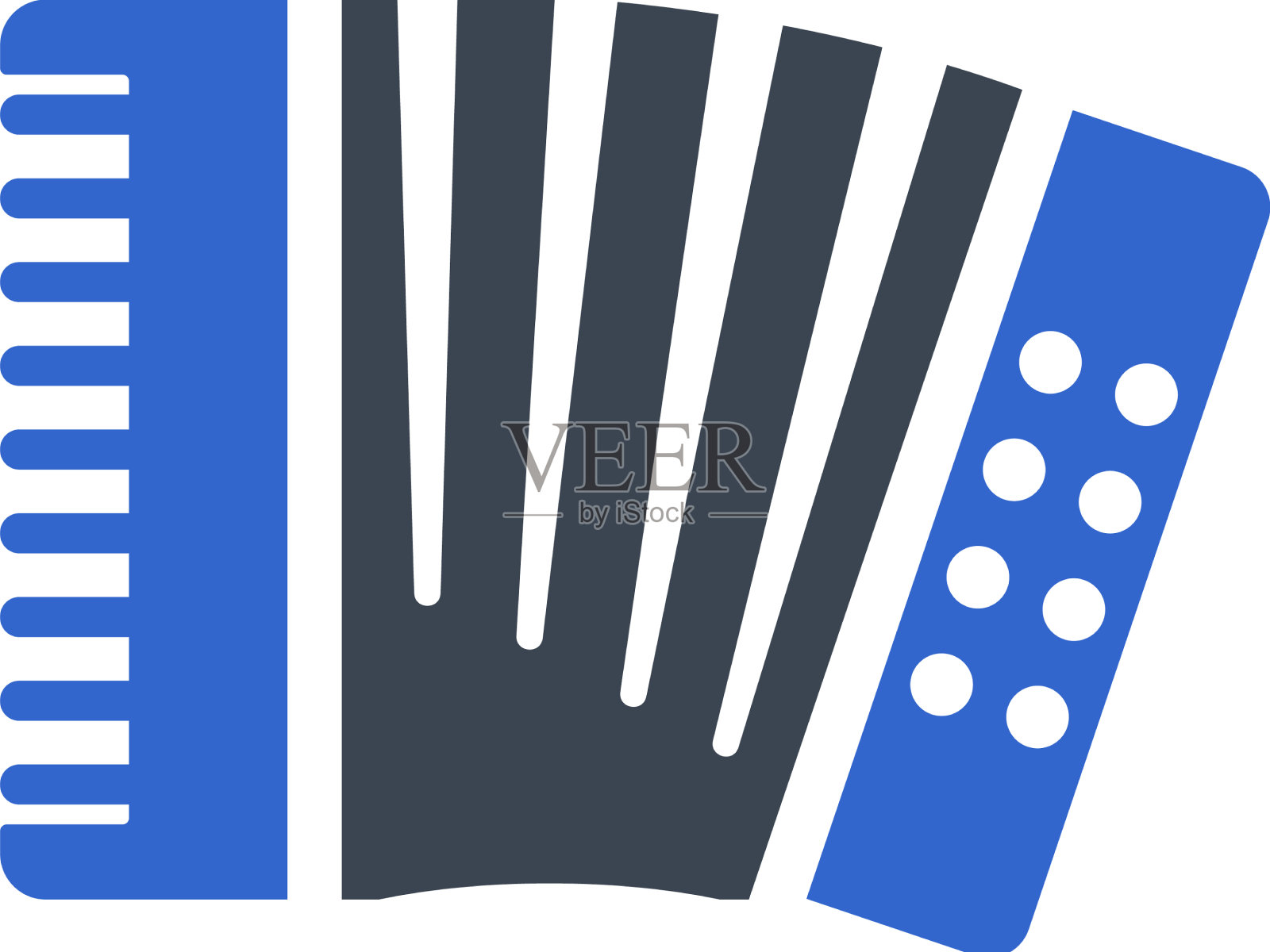 手风琴乐器图标设计元素图片