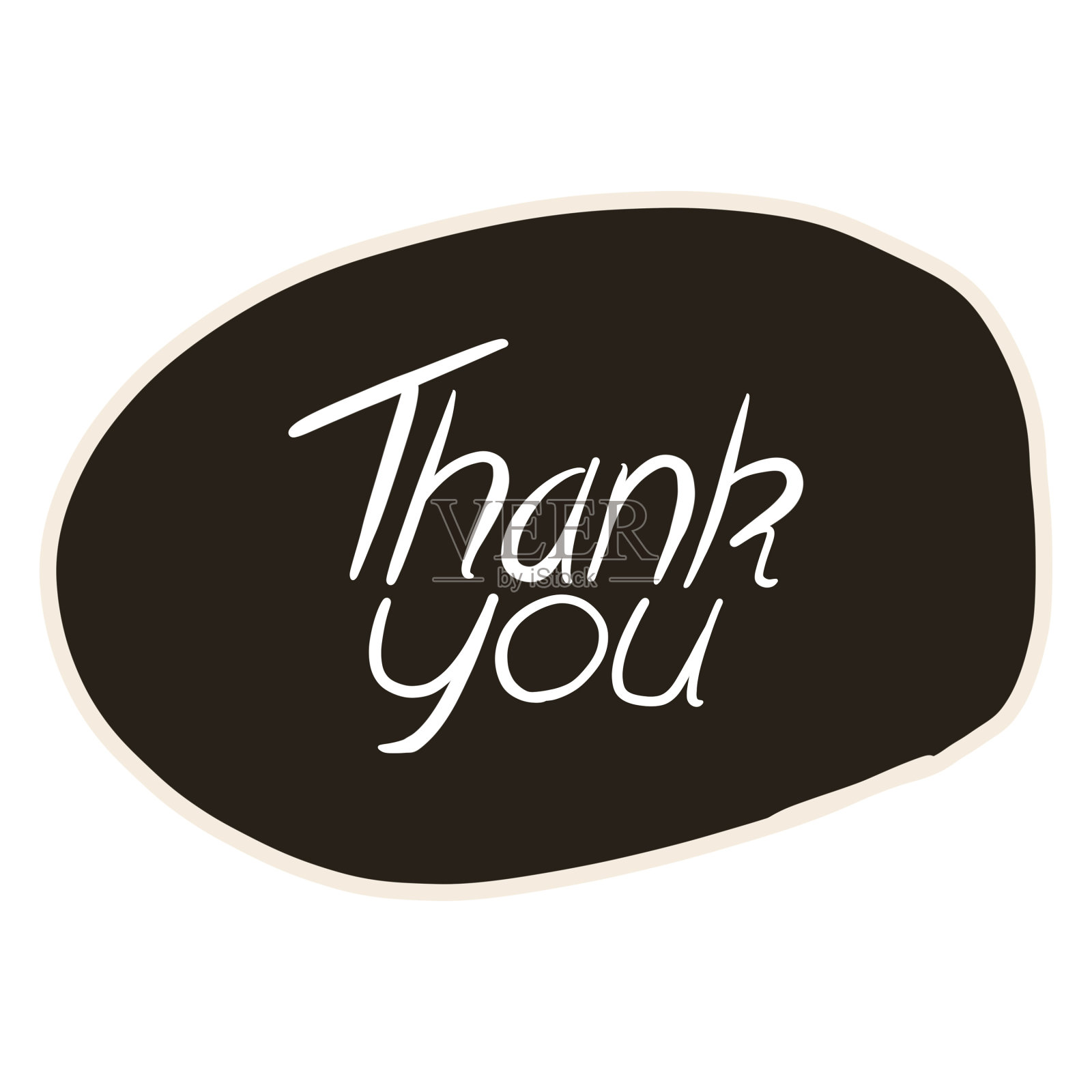 谢谢你！插画图片素材