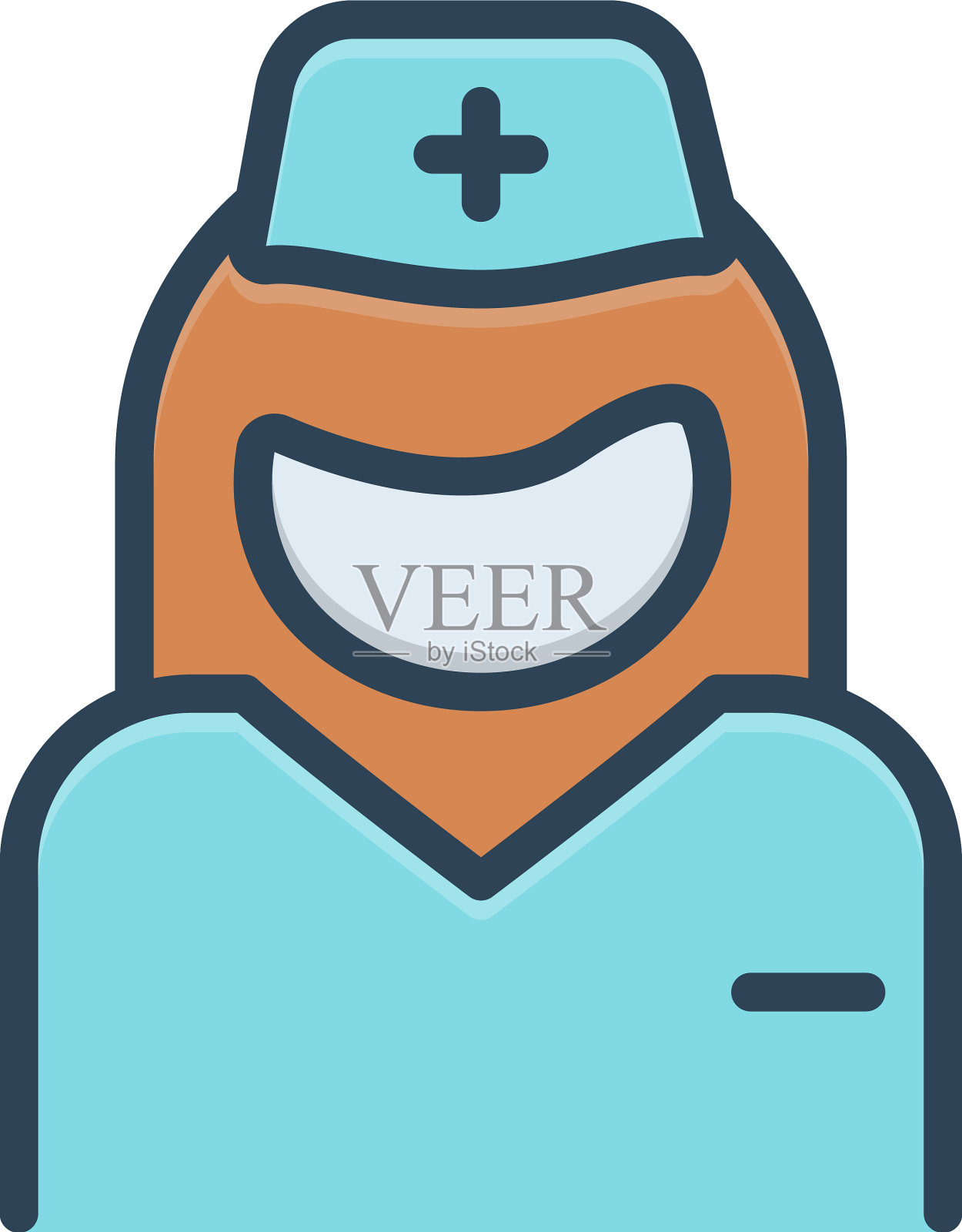 护士插画图片素材