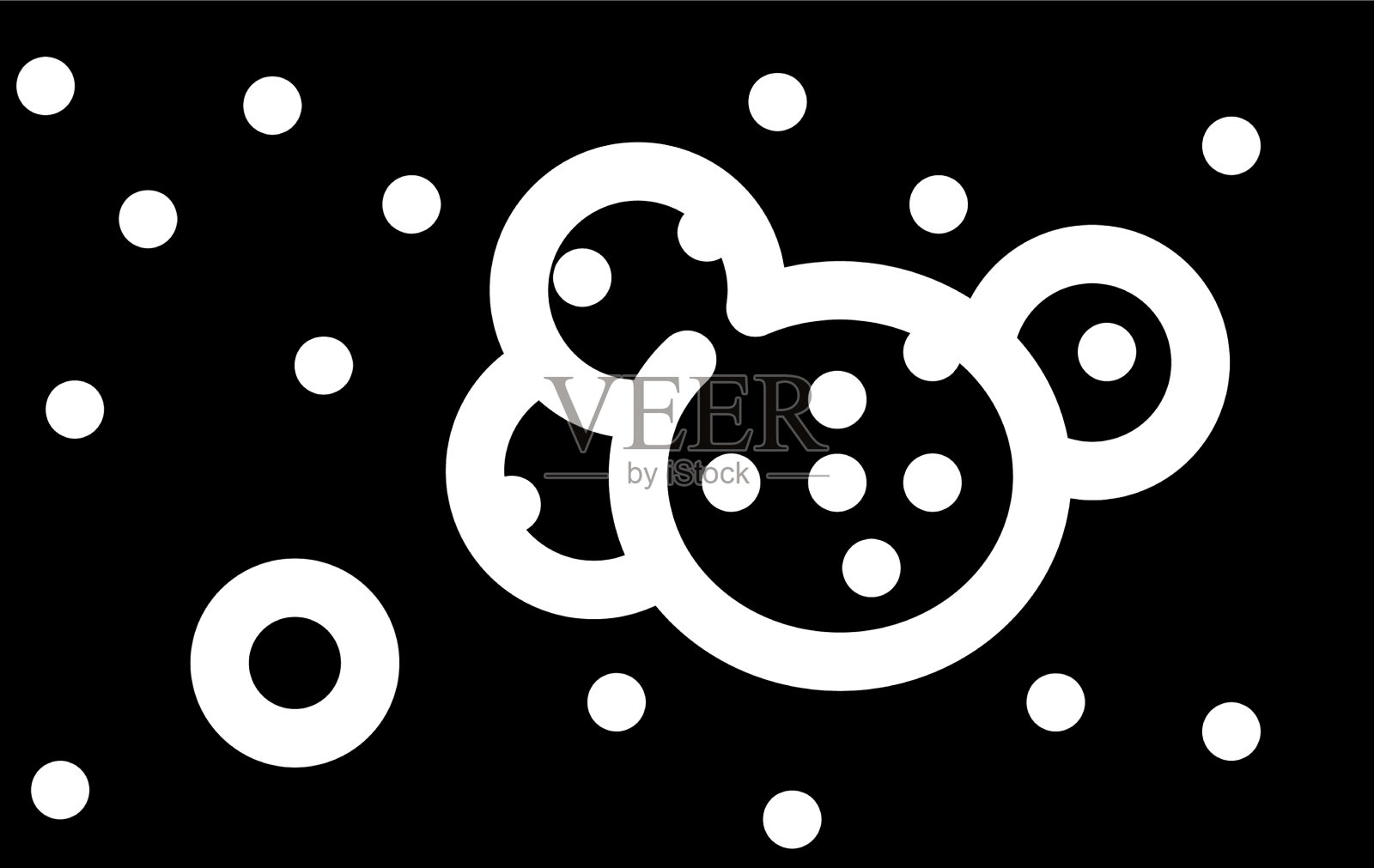 血管角化瘤皮肤病字形图标设计元素图片