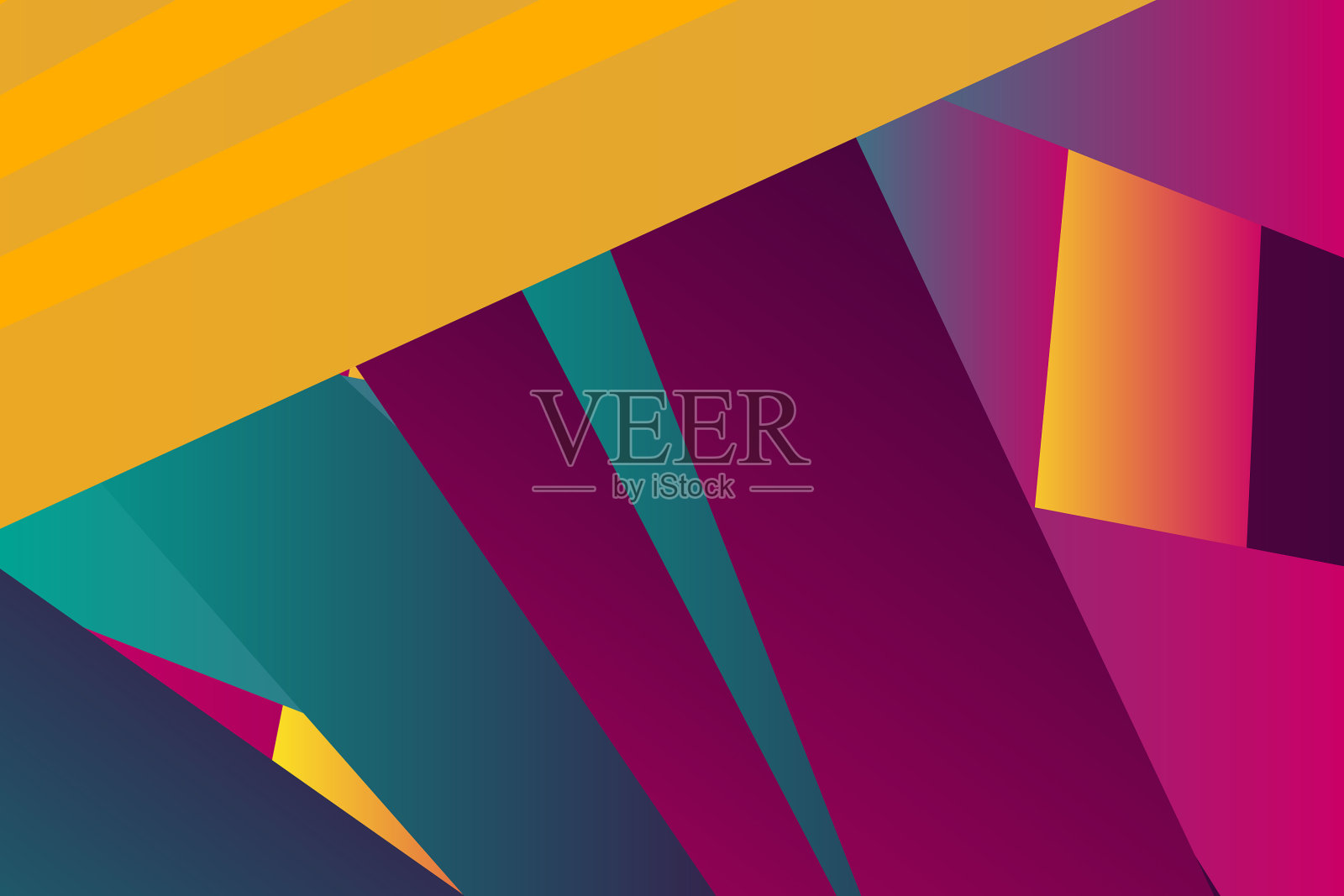 建设未来概念艺术模板插画图片素材