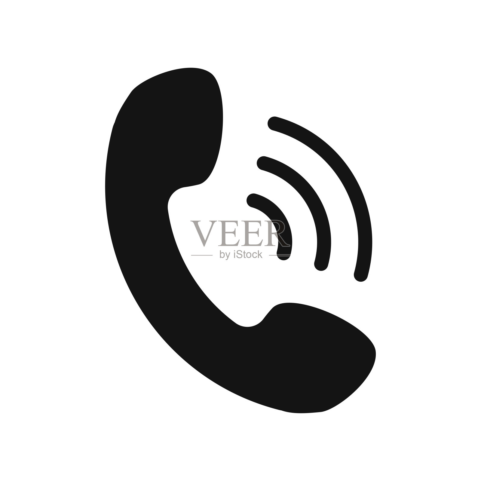 手机轮廓图标插画图片素材