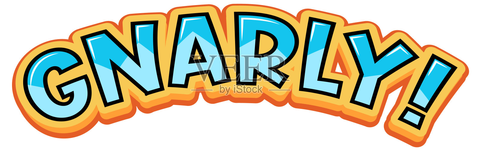 杂乱的孤立单词文本插画图片素材