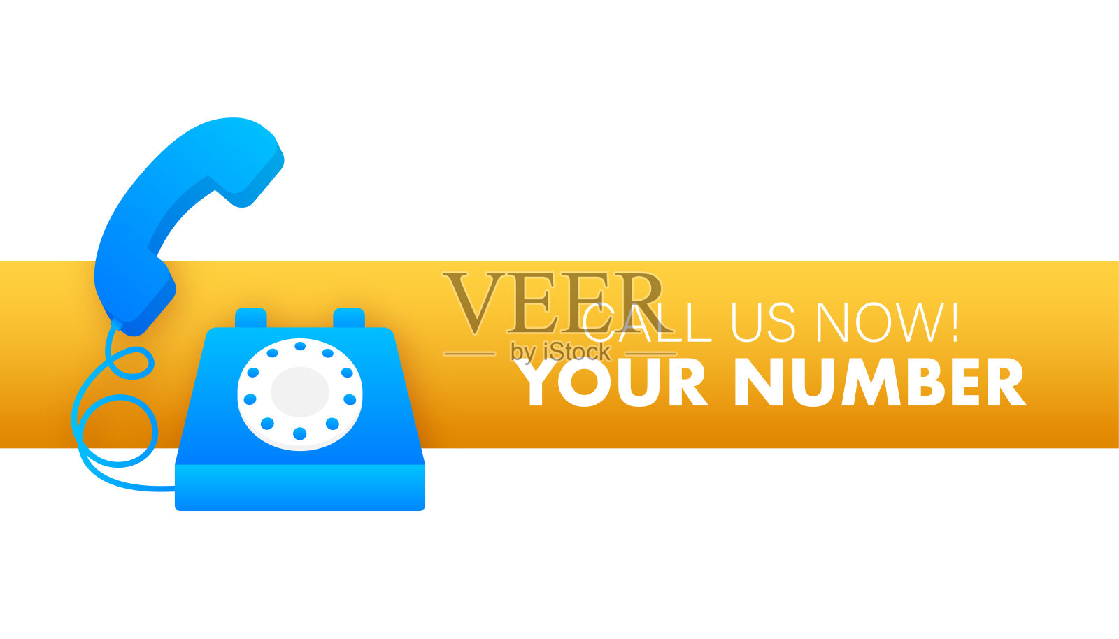 红色旧手机在白色背景的经典风格。卡通矢量图插画图片素材